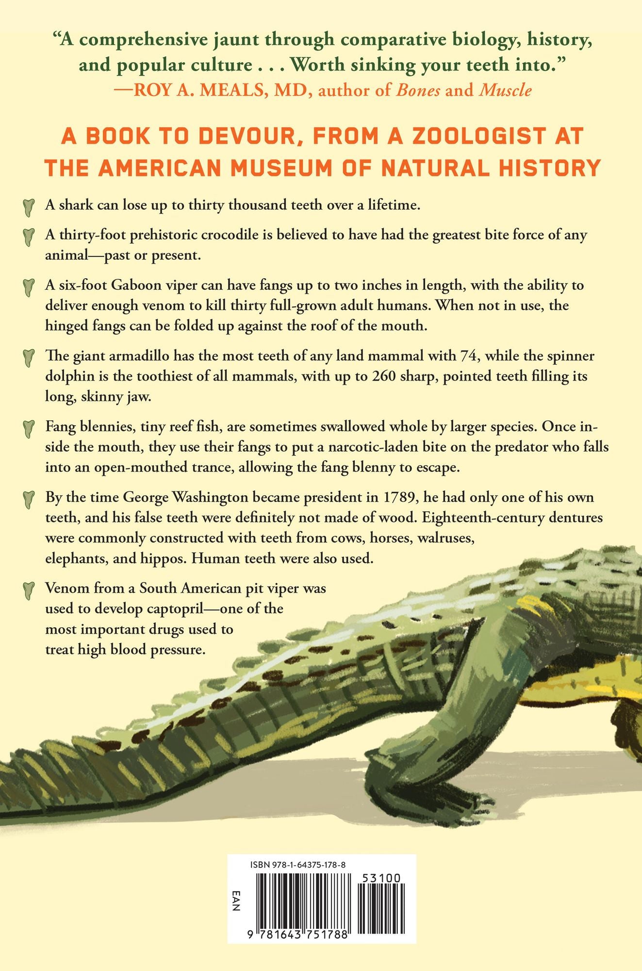 Bite: An Incisive History of Teeth, from Hagfish to Humans