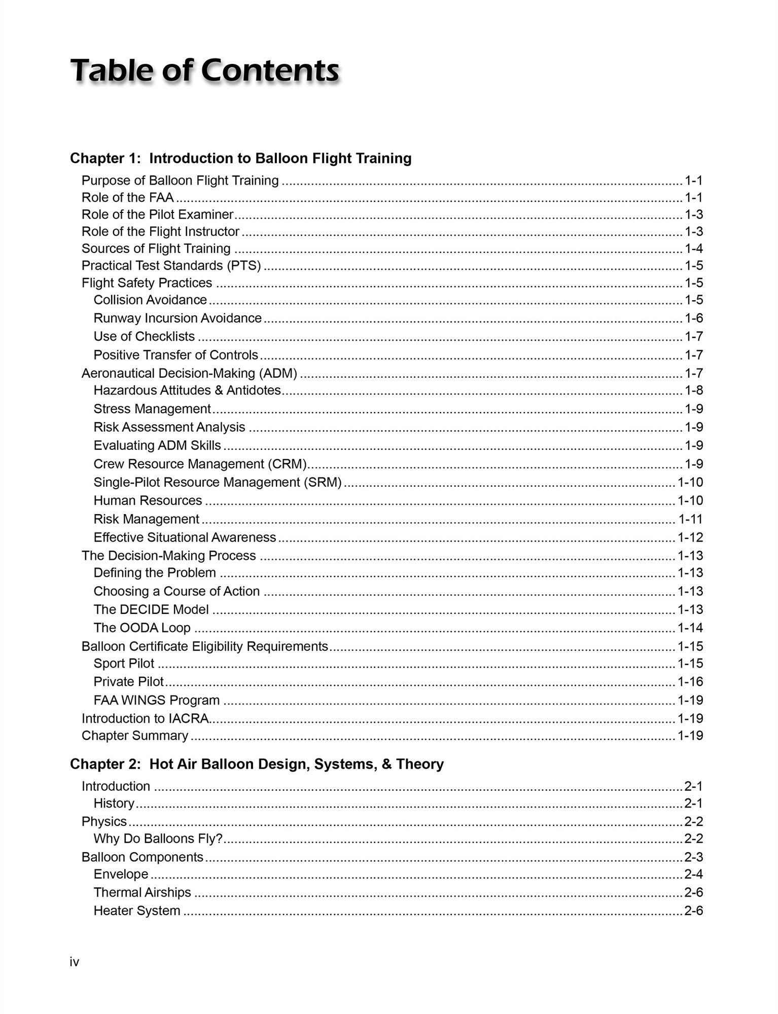 Balloon Flying Handbook (2026): FAA-H-8083-11B