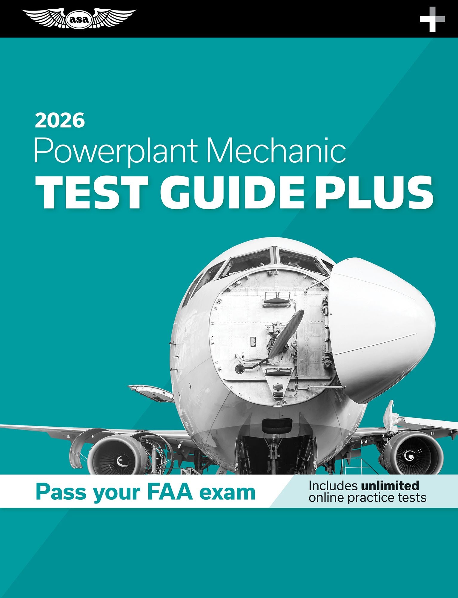 Powerplant Mechanic Test Guide Plus 2026: Paperback plus software to study and prepare for your aviation mechanic FAA Knowledge Exam