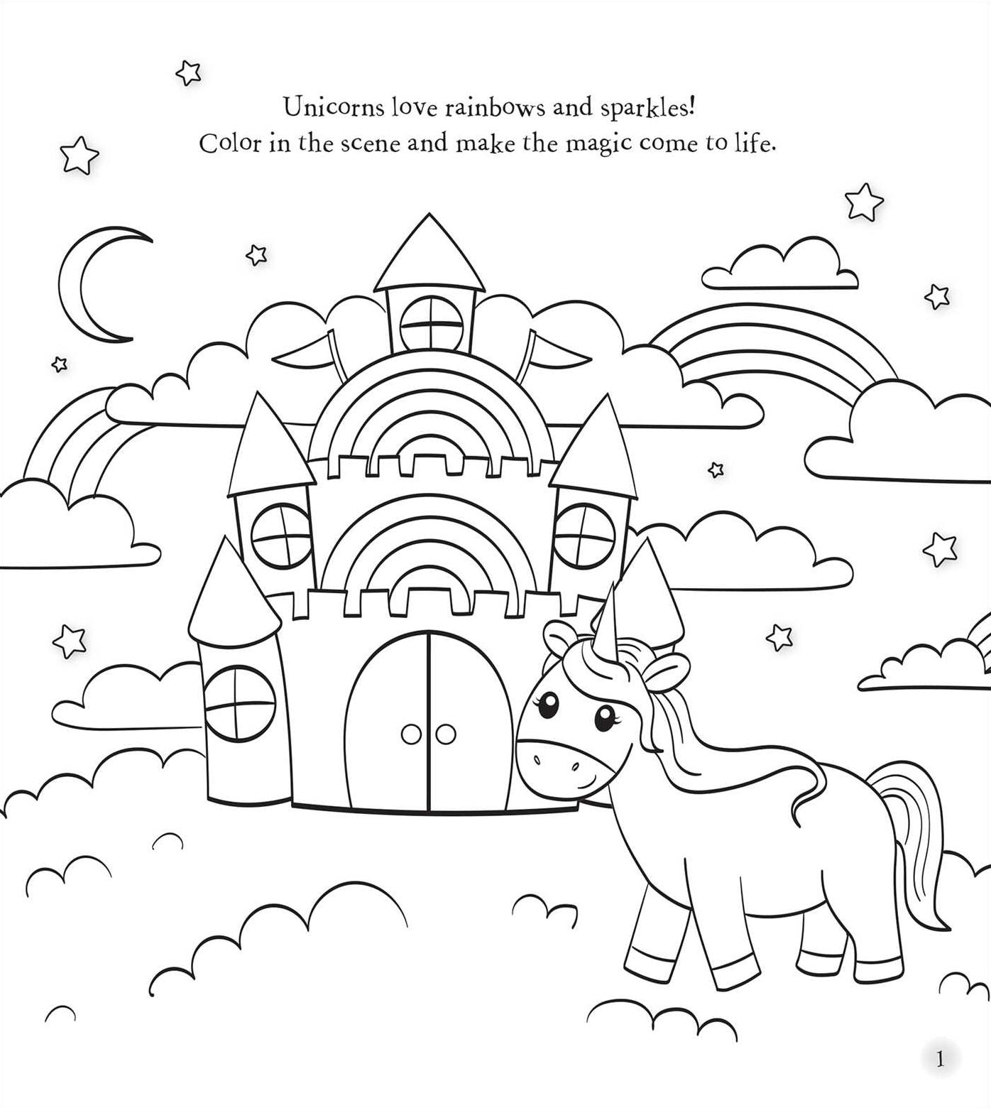 Unicorn Magic Pencil Toppers: Drawing, Coloring & Activity Book