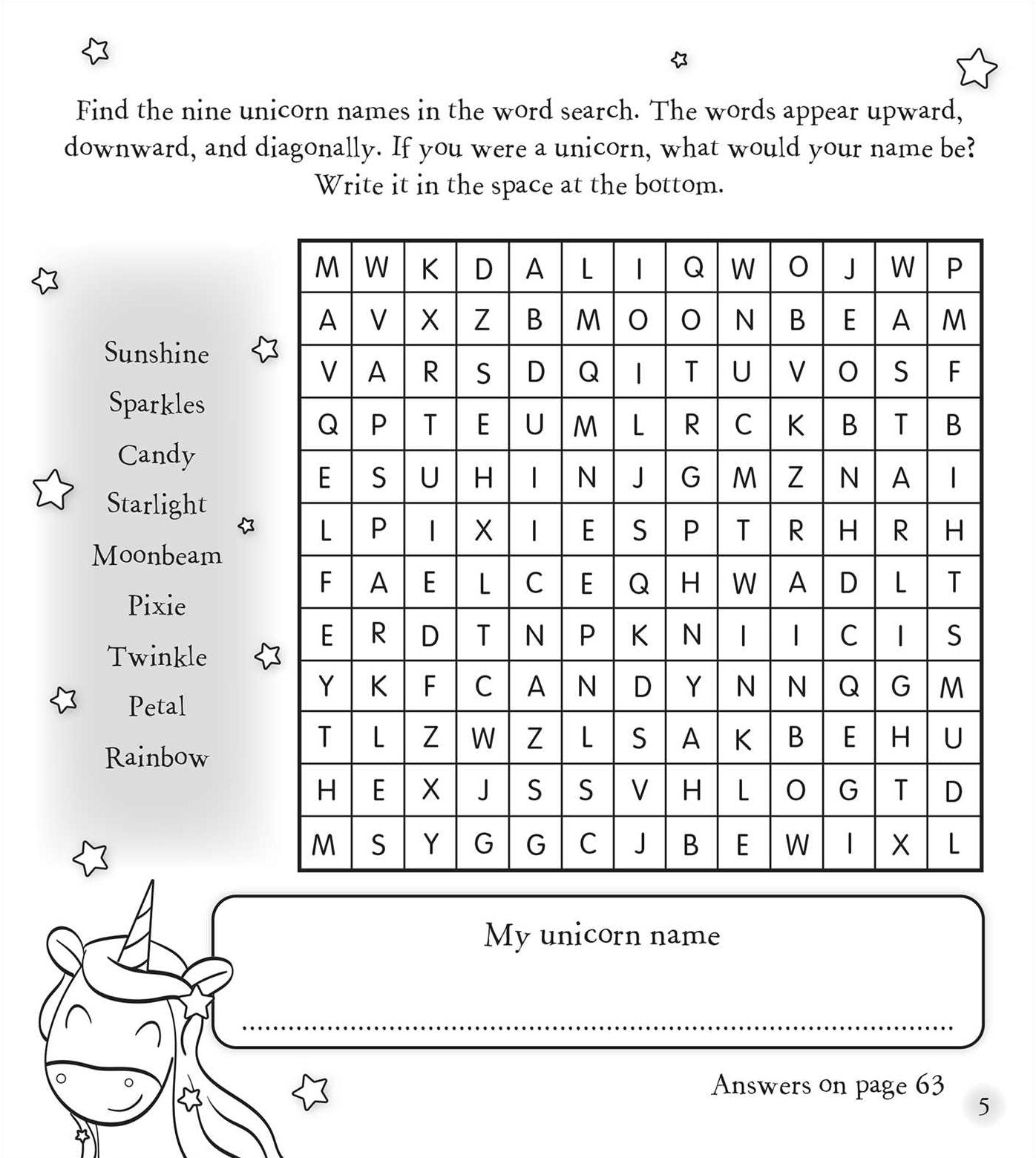 Unicorn Magic Pencil Toppers: Drawing, Coloring & Activity Book