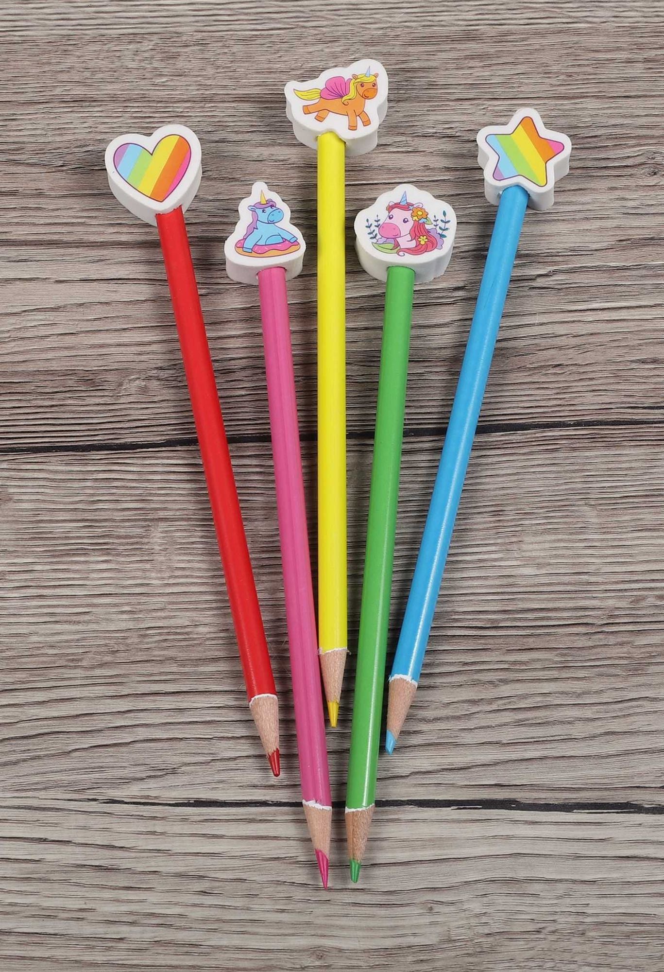 Unicorn Magic Pencil Toppers: Drawing, Coloring & Activity Book