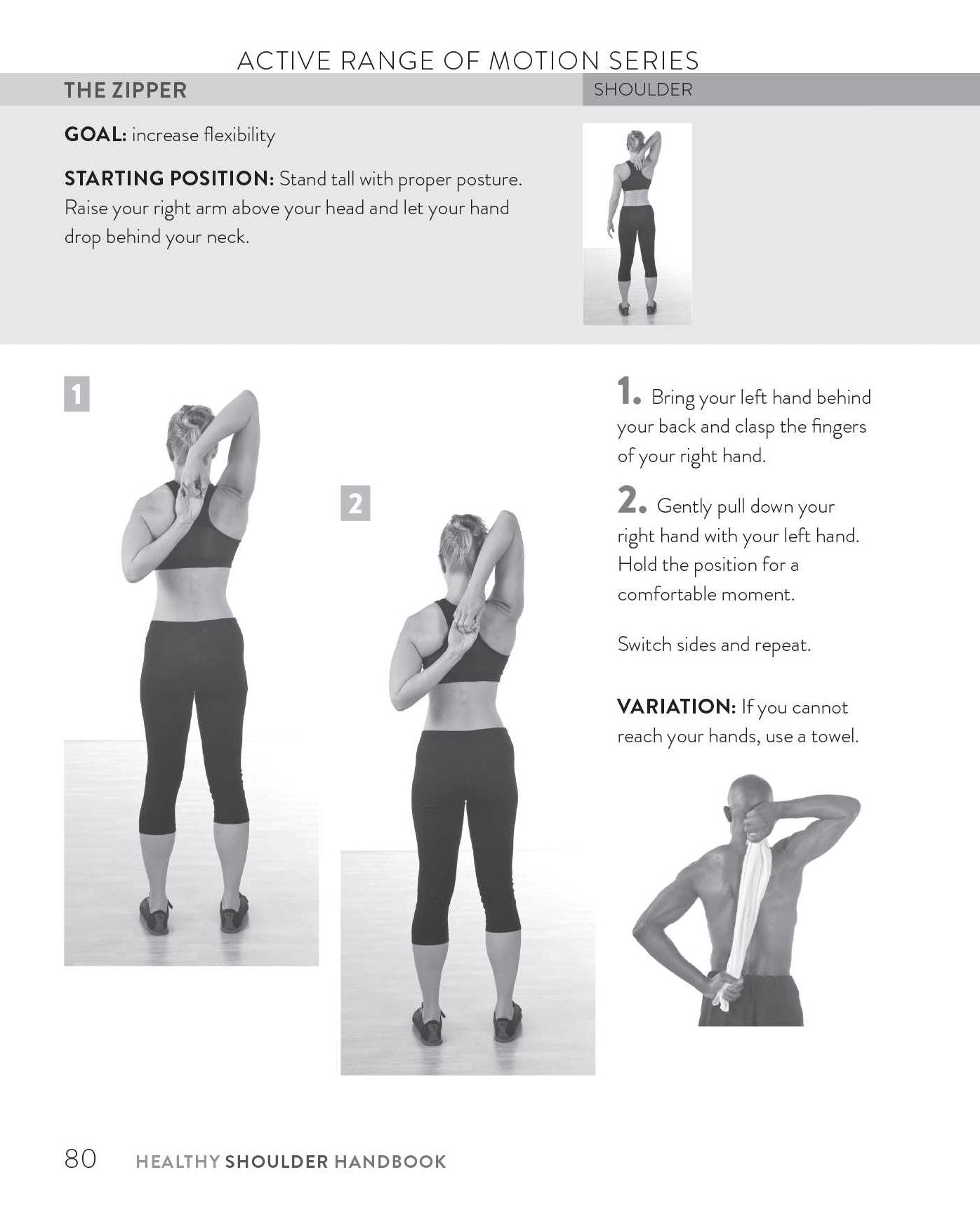 Healthy Shoulder Handbook: Second Edition: 100 Exercises for Treating Common Injuries and Ending Chronic Pain