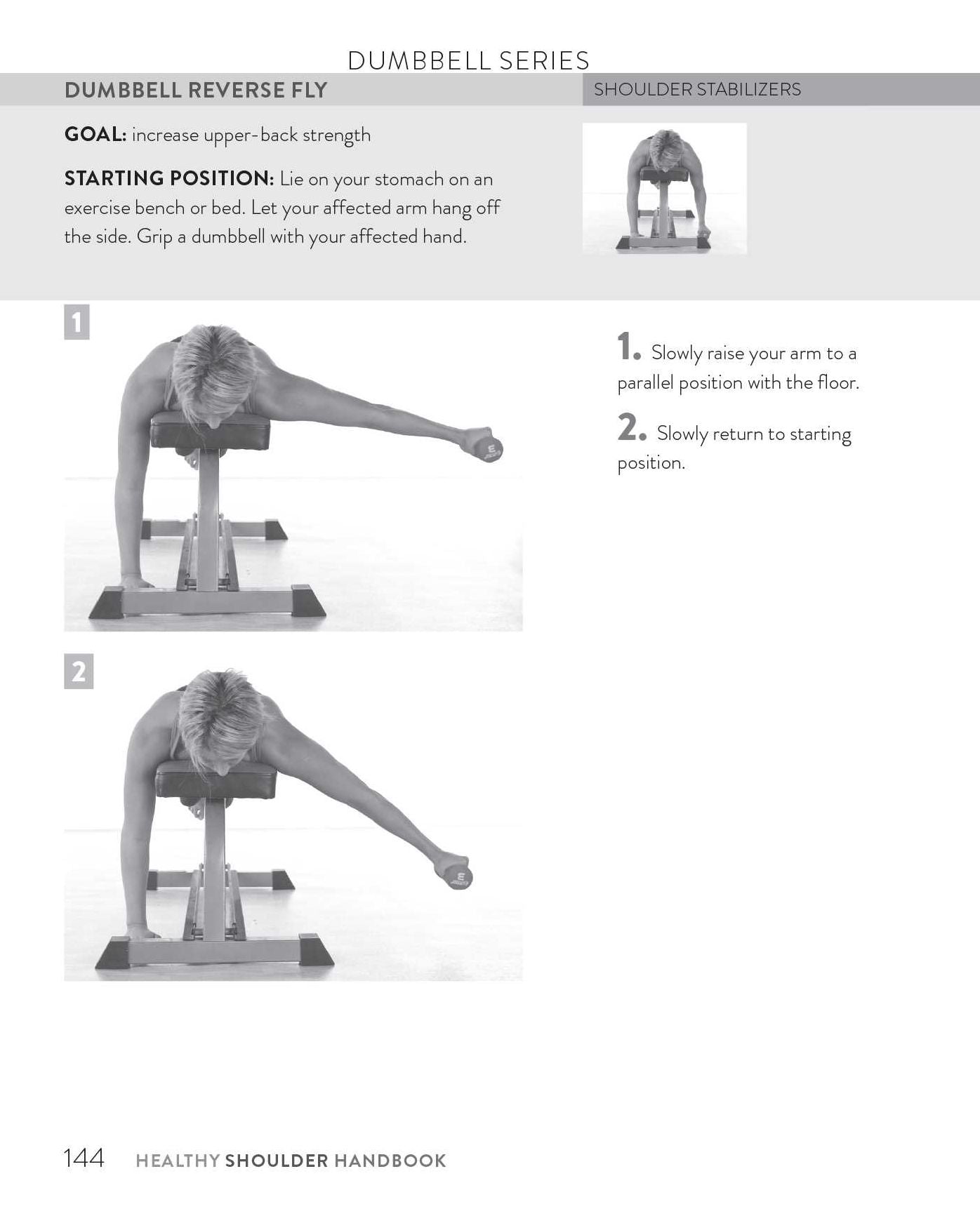 Healthy Shoulder Handbook: Second Edition: 100 Exercises for Treating Common Injuries and Ending Chronic Pain