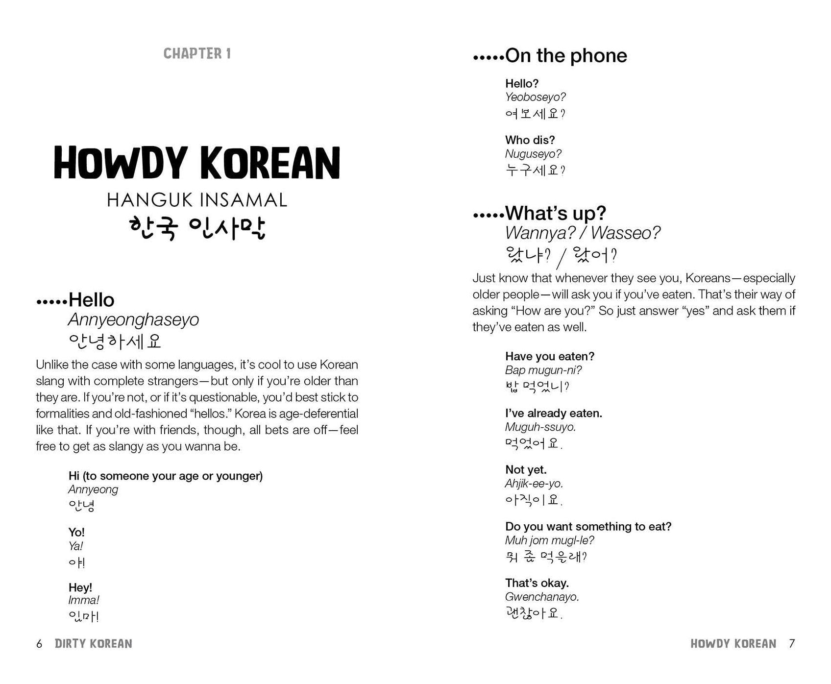 Dirty Korean: Second Edition: Spice Up Your Conversation with Casual Slang to Use with Friends, Enemies, Lovers, and More
