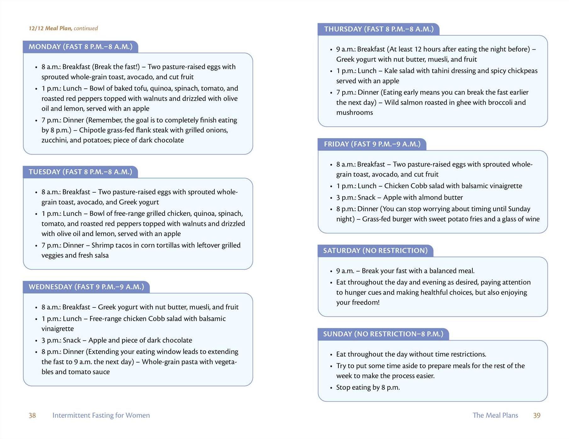 Intermittent Fasting for Women: Guidance and Meals Plans to Reset Your Metabolism and Lose Weight