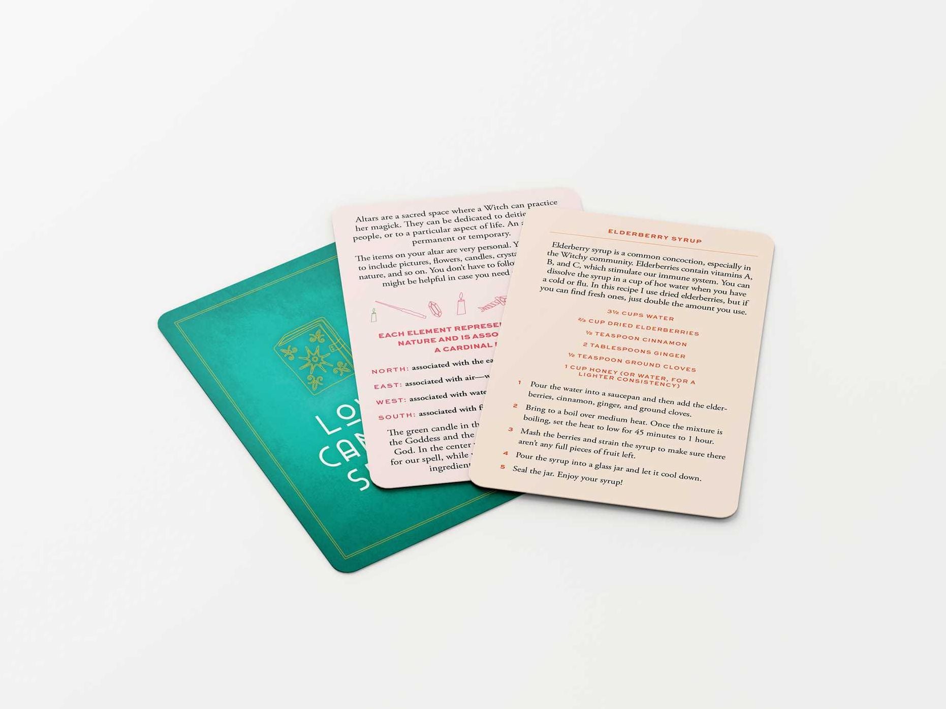 Witchcraft Cards: 60 Spellbinding Recipes, Charms, Sabbats & Magicks for the New Witch