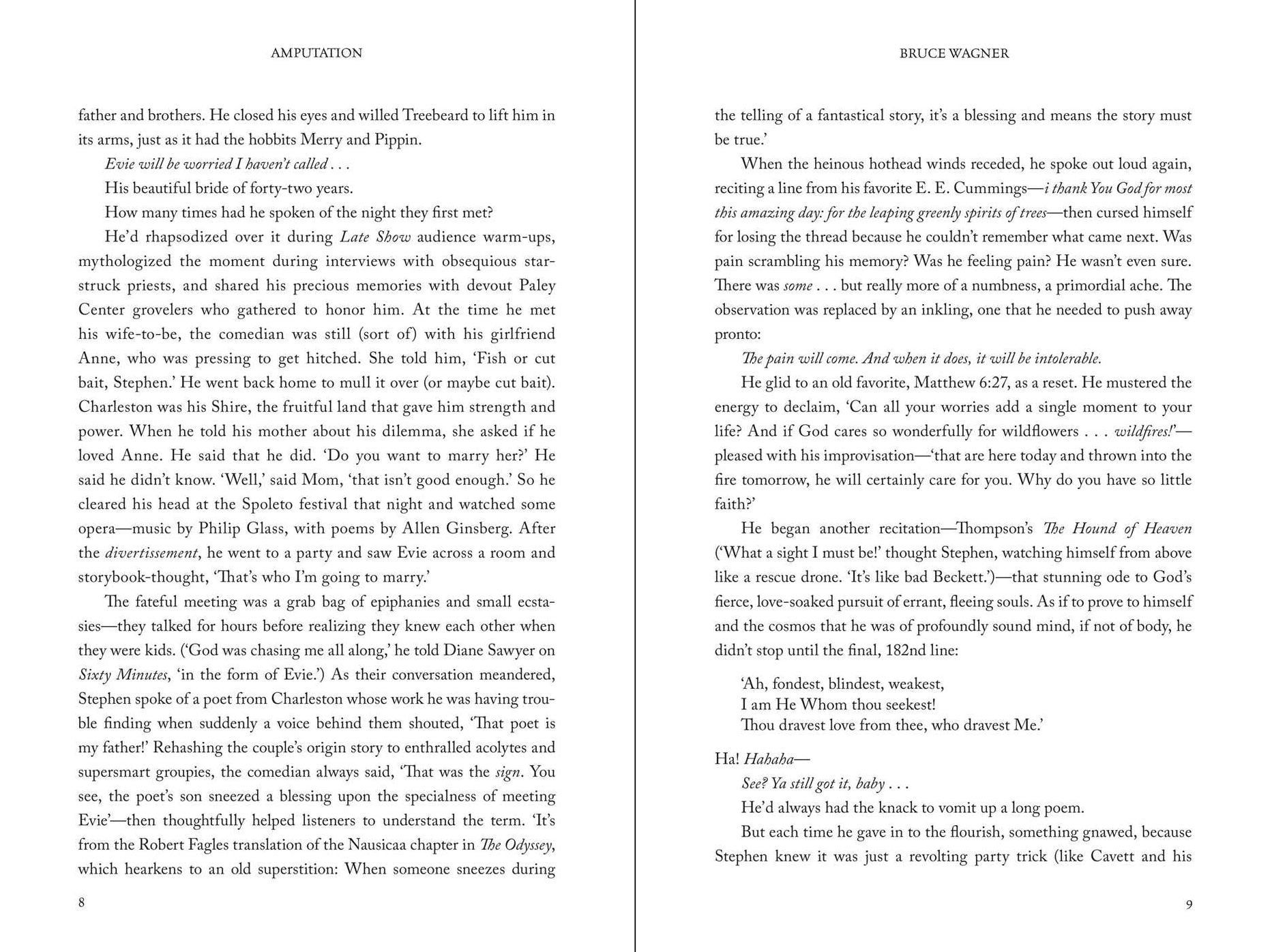 Amputation: A Novel