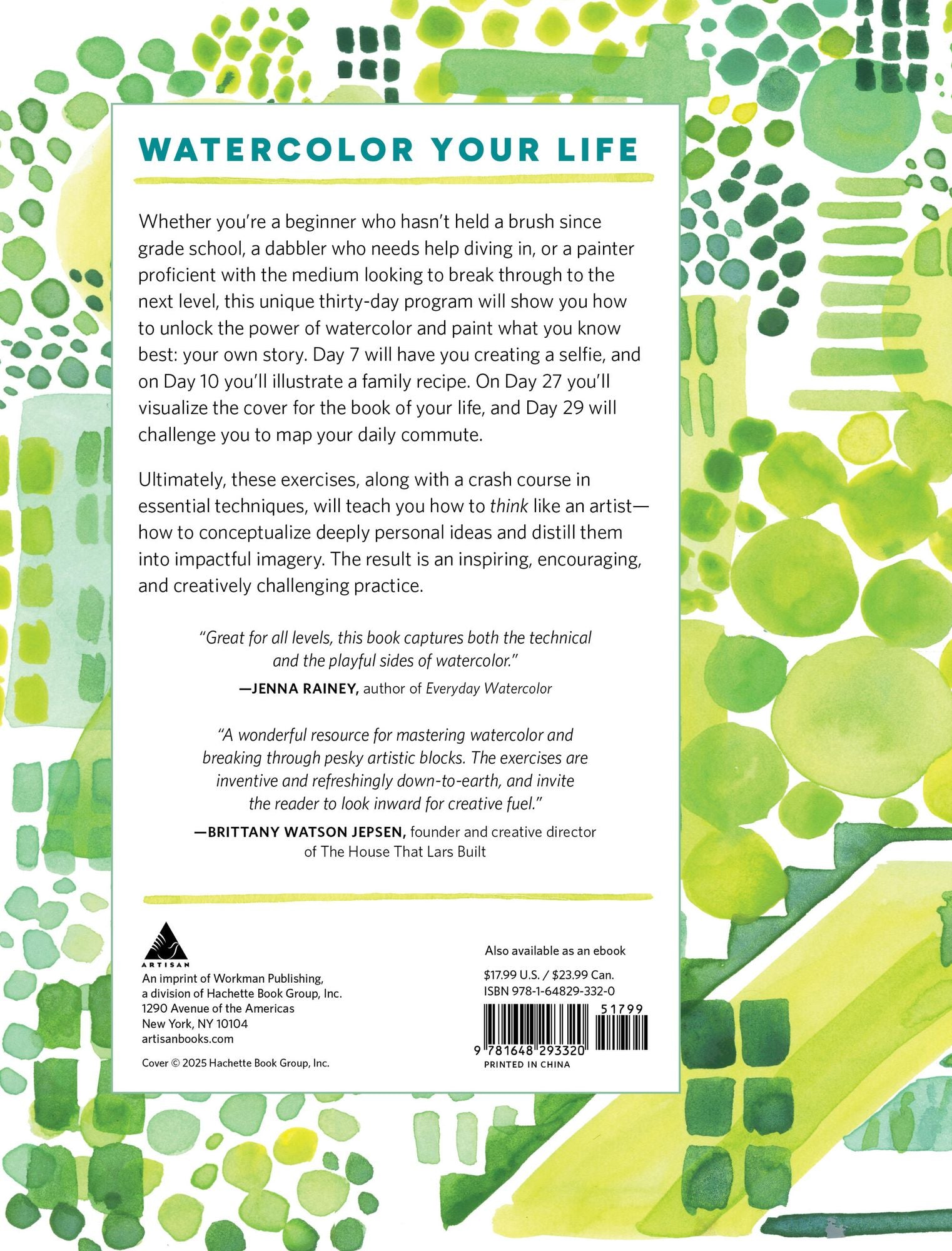 Thinking in Watercolor: A Daily Practice to Unlock Your Creativity & Discover Your Inner Artist