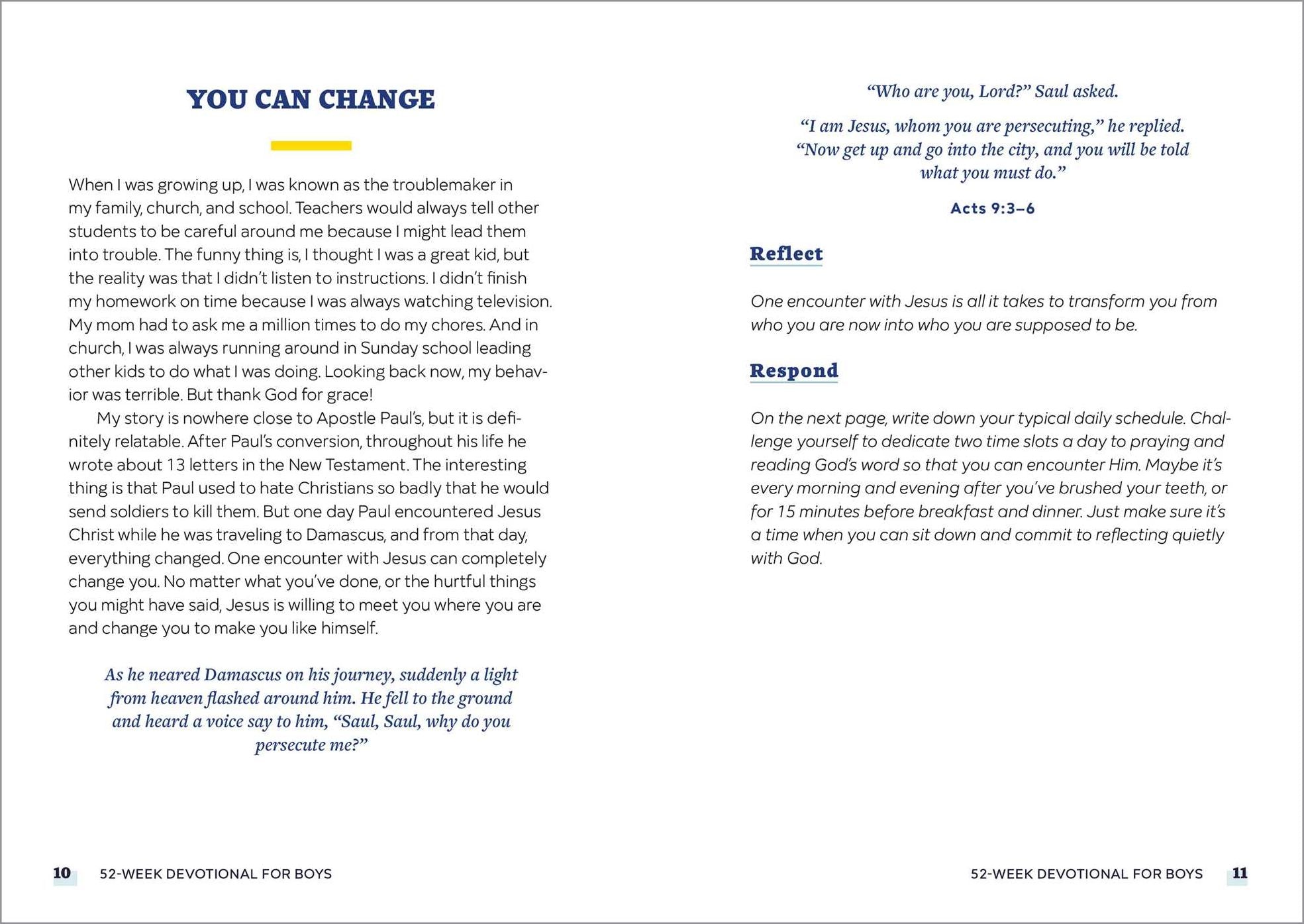 52-Week Devotional for Boys: Prayers for Growth and Inspiration