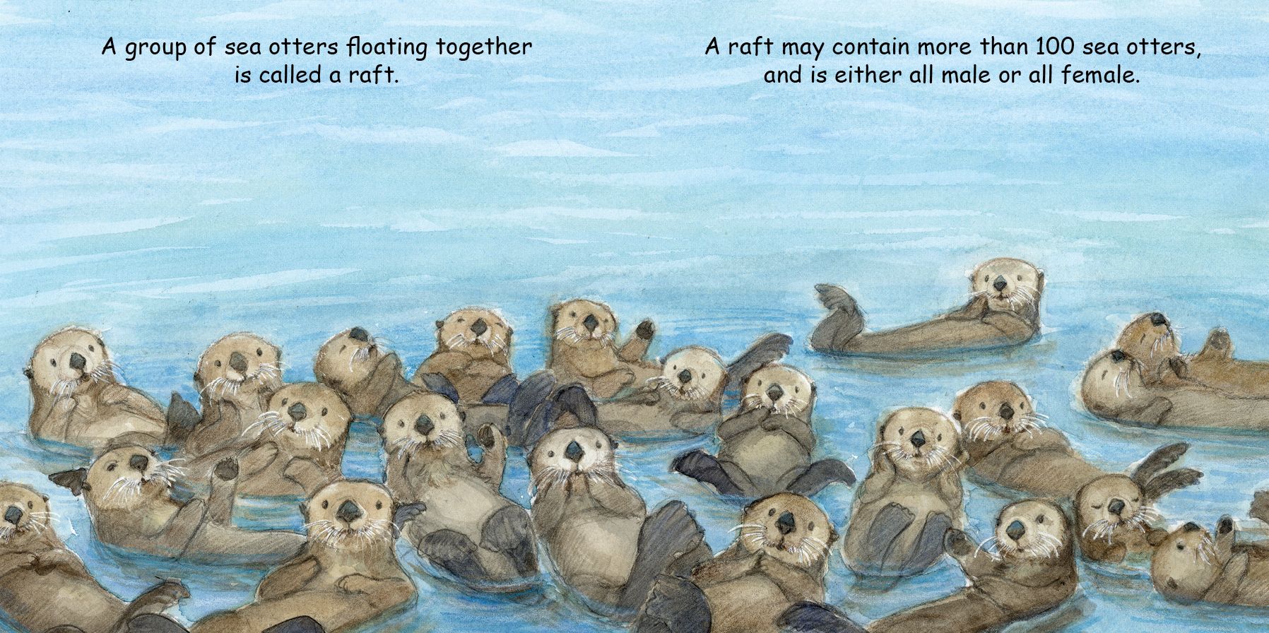 Good Night Sea Otters