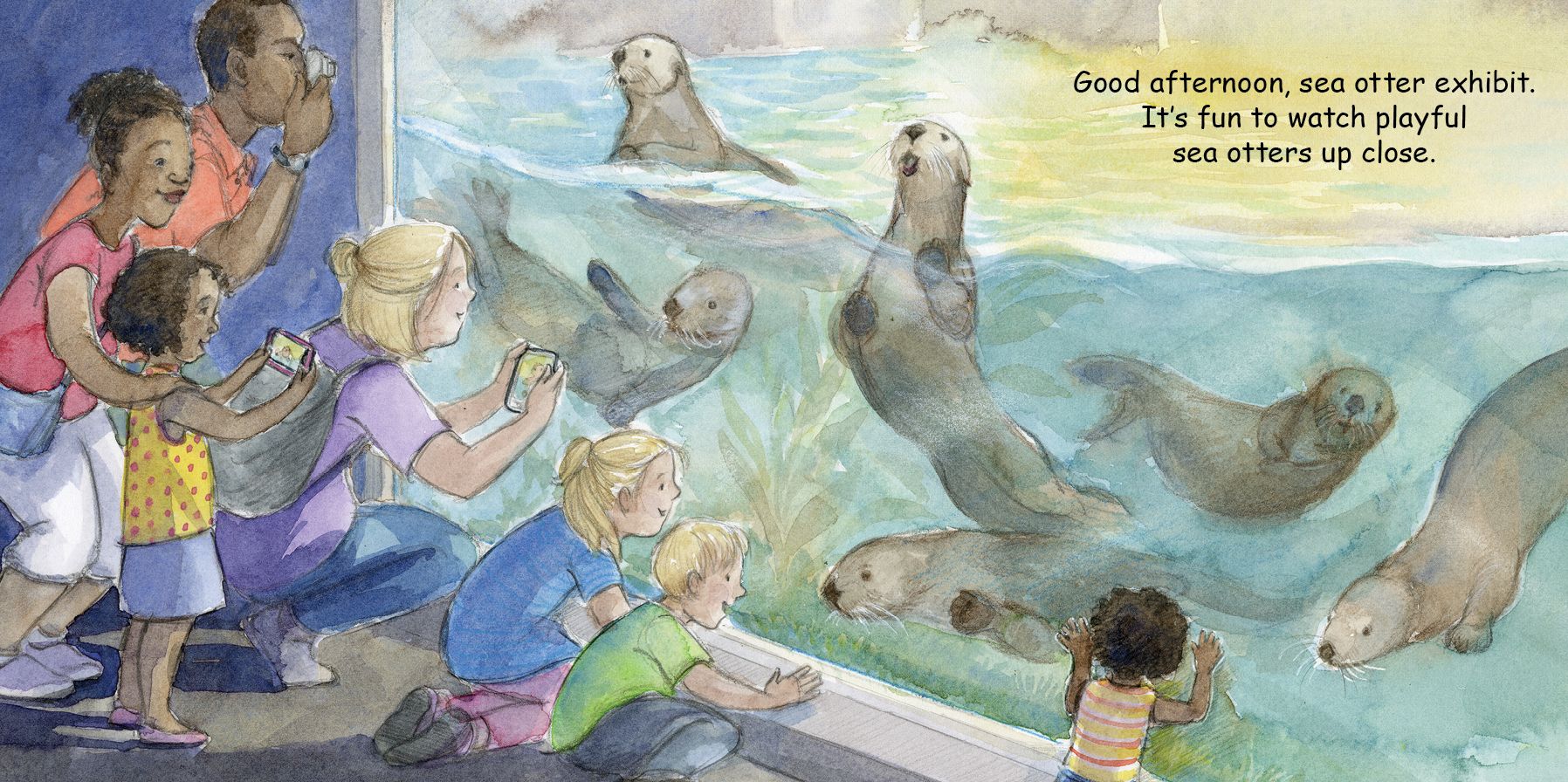 Good Night Sea Otters