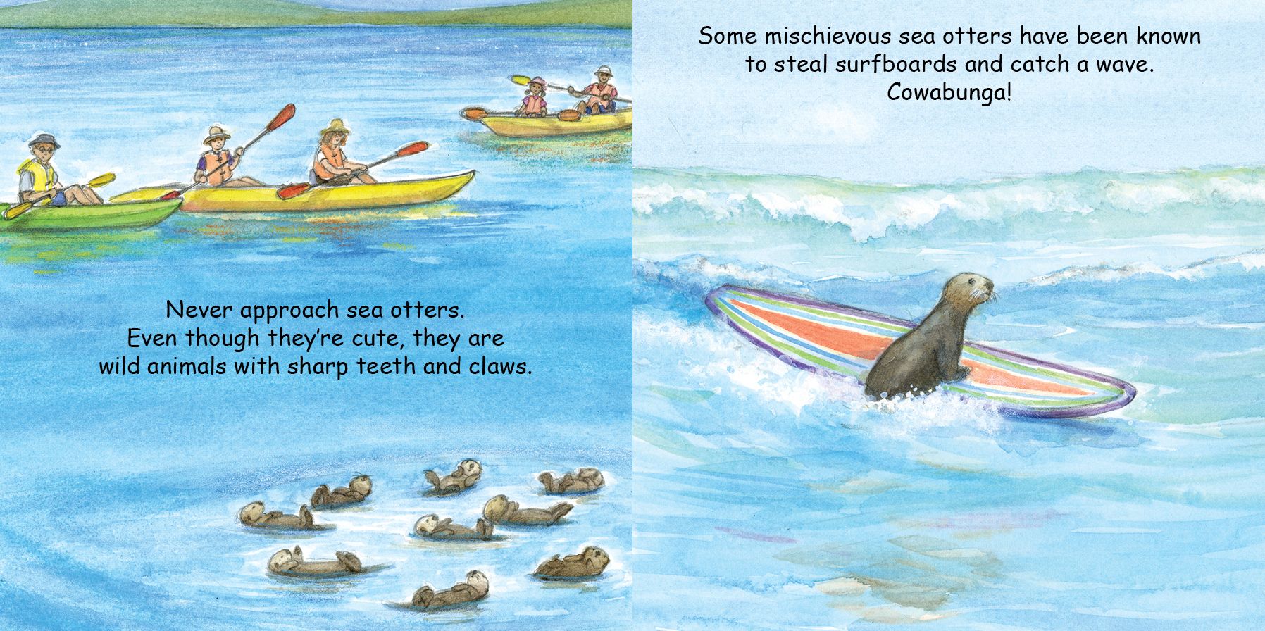 Good Night Sea Otters