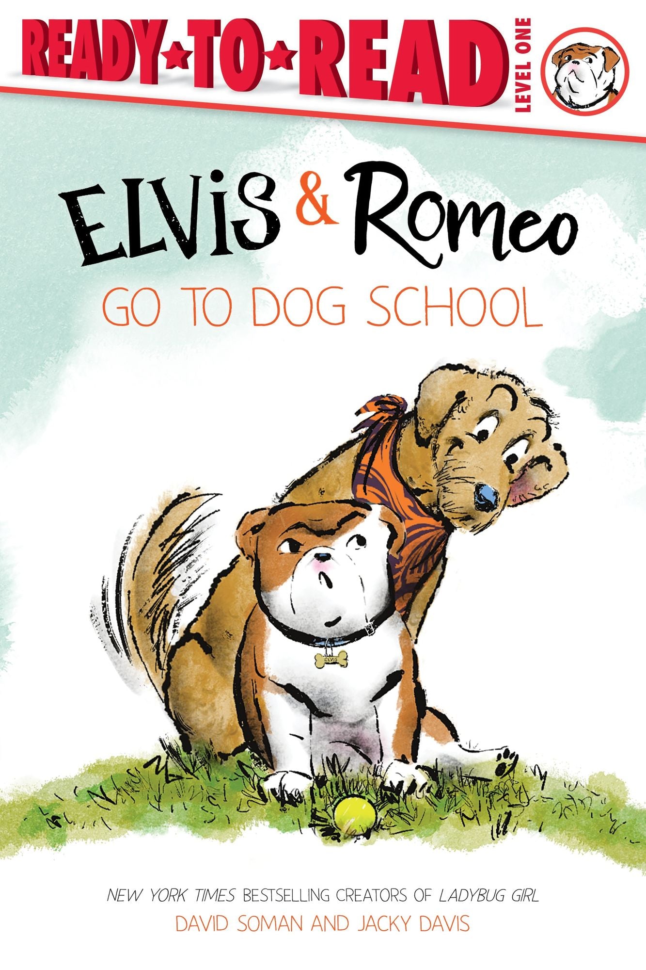 Elvis & Romeo Go to Dog School: Ready-to-Read Level 1