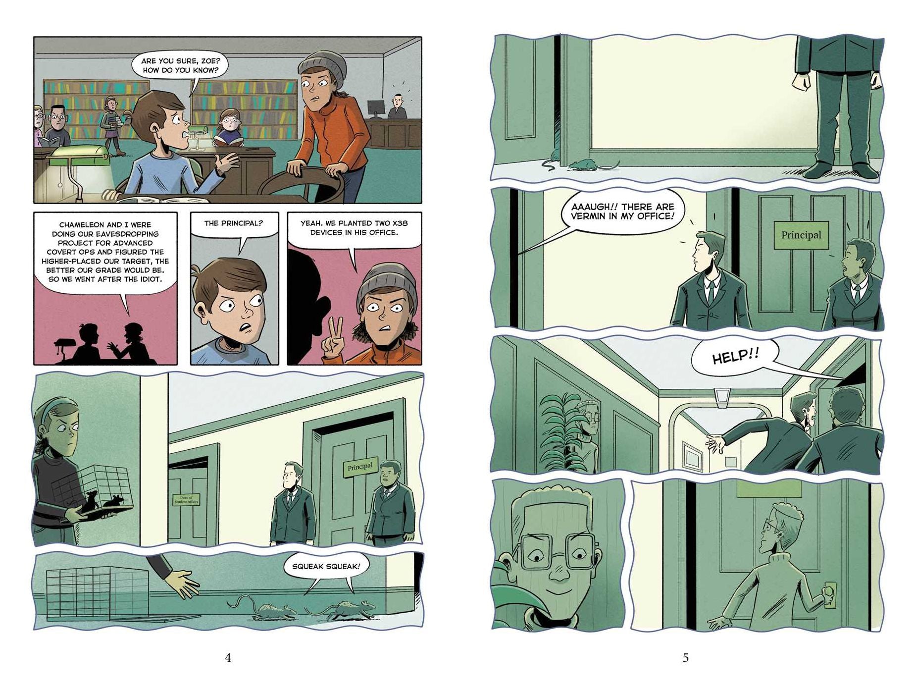 Spy School Secret Service the Graphic Novel