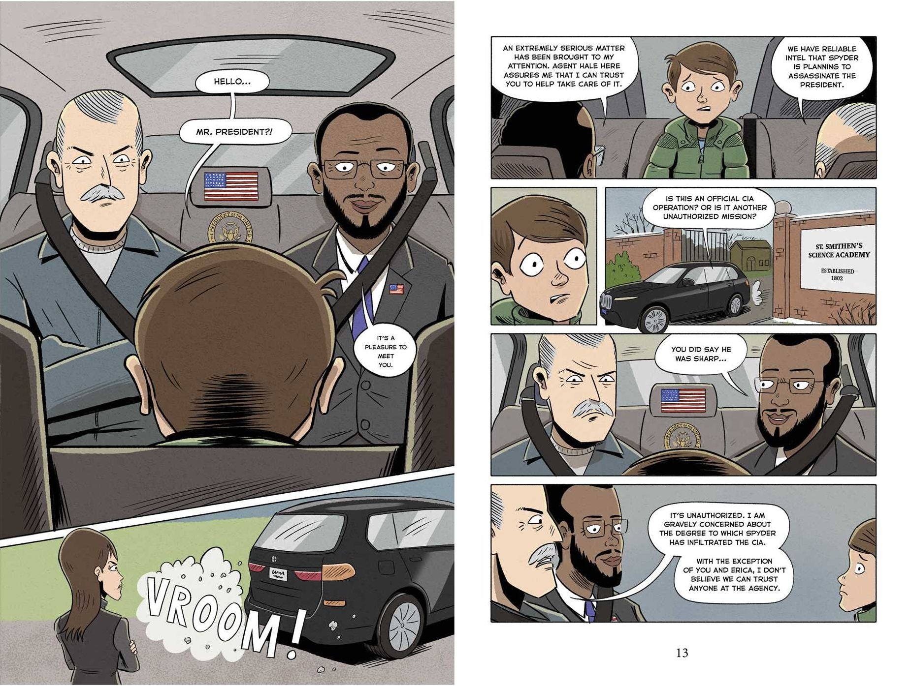 Spy School Secret Service the Graphic Novel