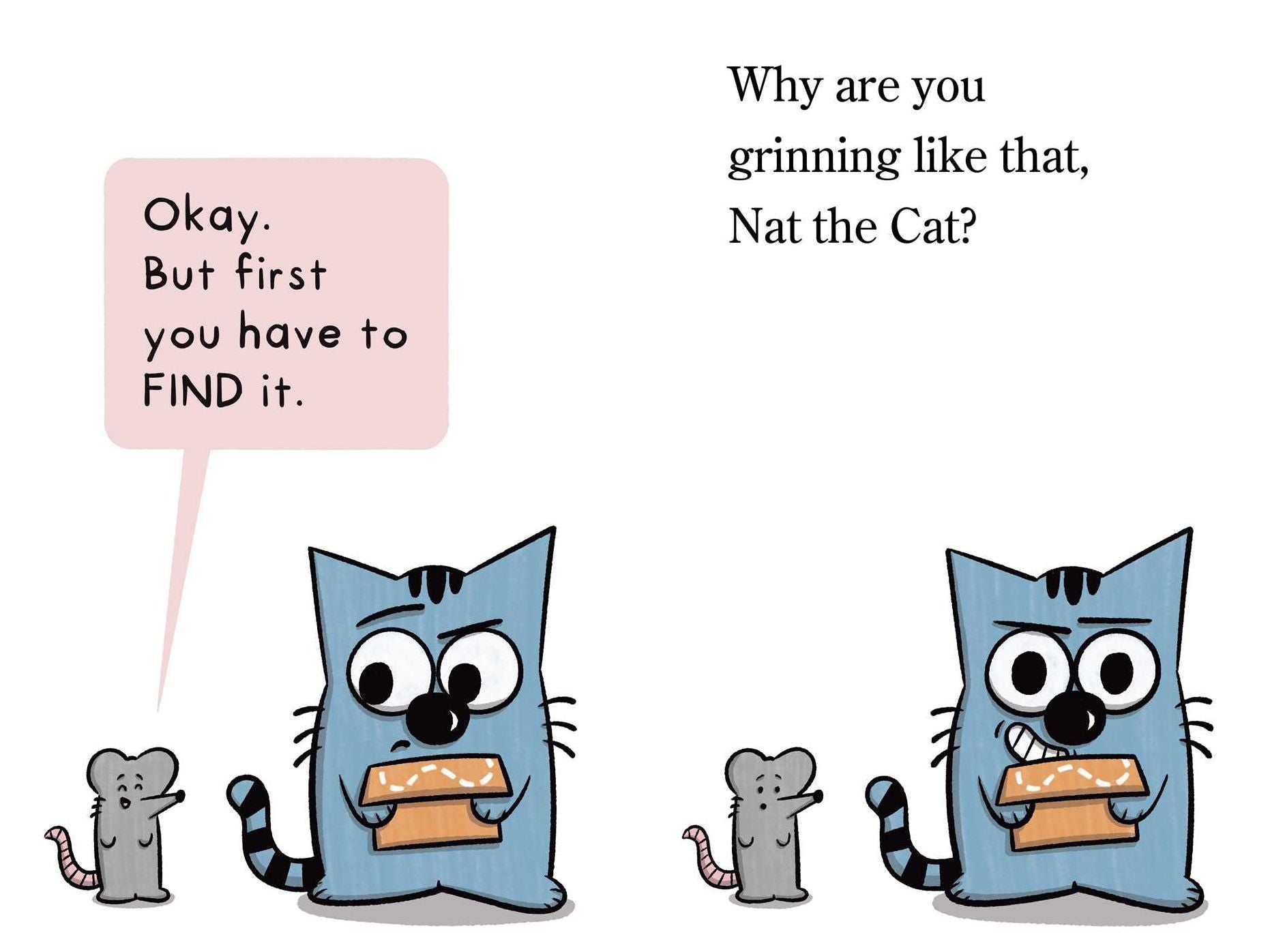 Nat the Cat Finds a Map: Ready-to-Read Pre-Level 1