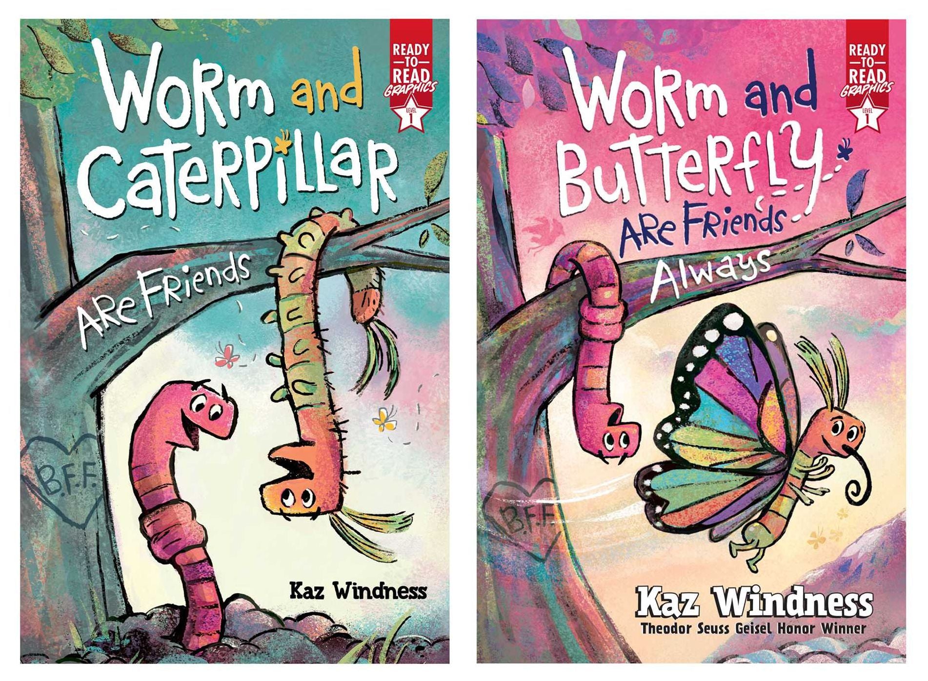 Worm and Butterfly Are Friends Always: Ready-to-Read Graphics Level 1