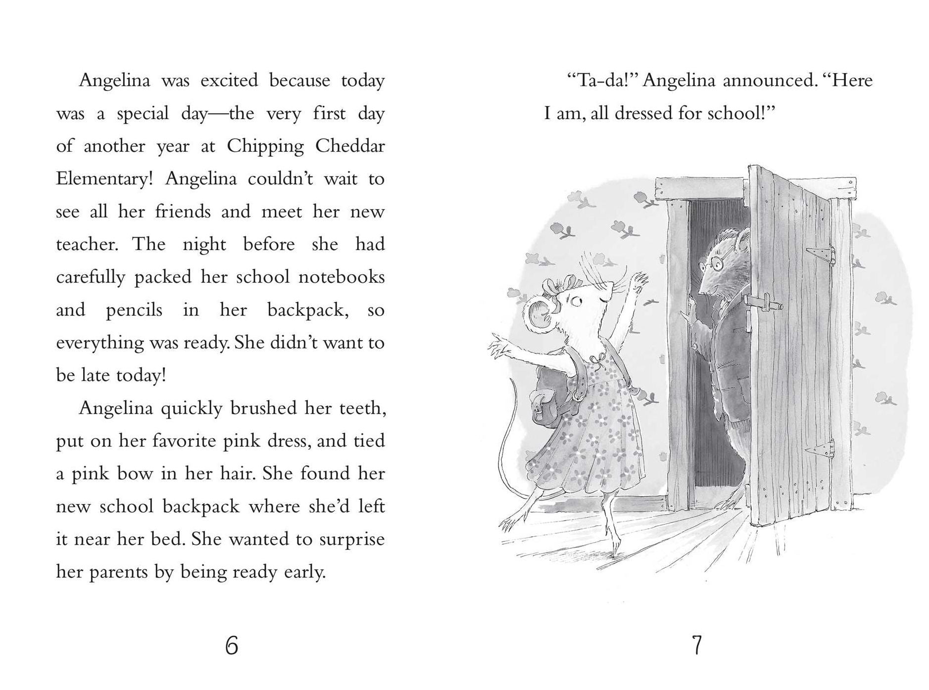 Angelina Ballerina 4 Ballet-Filled Chapter Books in 1!: Best Big Sister Ever!; Angelina Ballerina's Ballet Tour; Angelina Ballerina and the Dancing Princess; Angelina Ballerina and the Fancy Dress Day