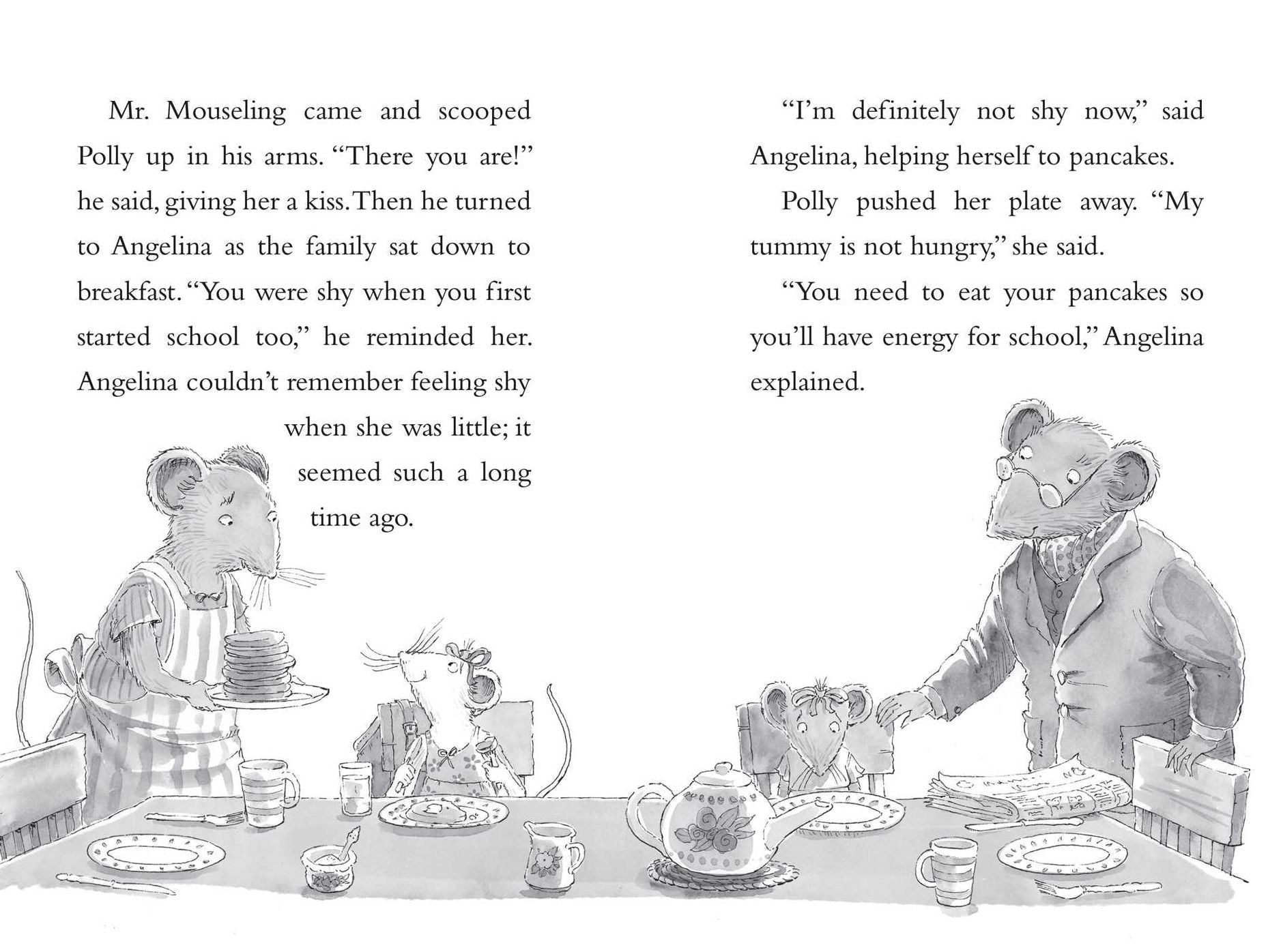 Angelina Ballerina 4 Ballet-Filled Chapter Books in 1!: Best Big Sister Ever!; Angelina Ballerina's Ballet Tour; Angelina Ballerina and the Dancing Princess; Angelina Ballerina and the Fancy Dress Day