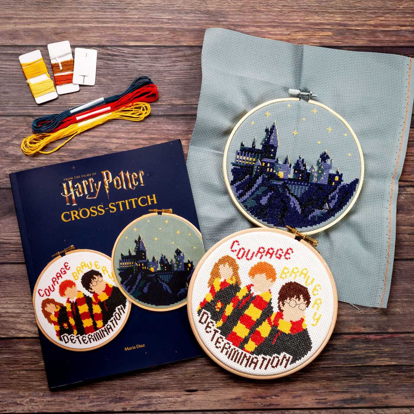 Harry Potter Cross-Stitch - Craft Kit - Craft Gift for Harry Potter Fans - Officially Licensed