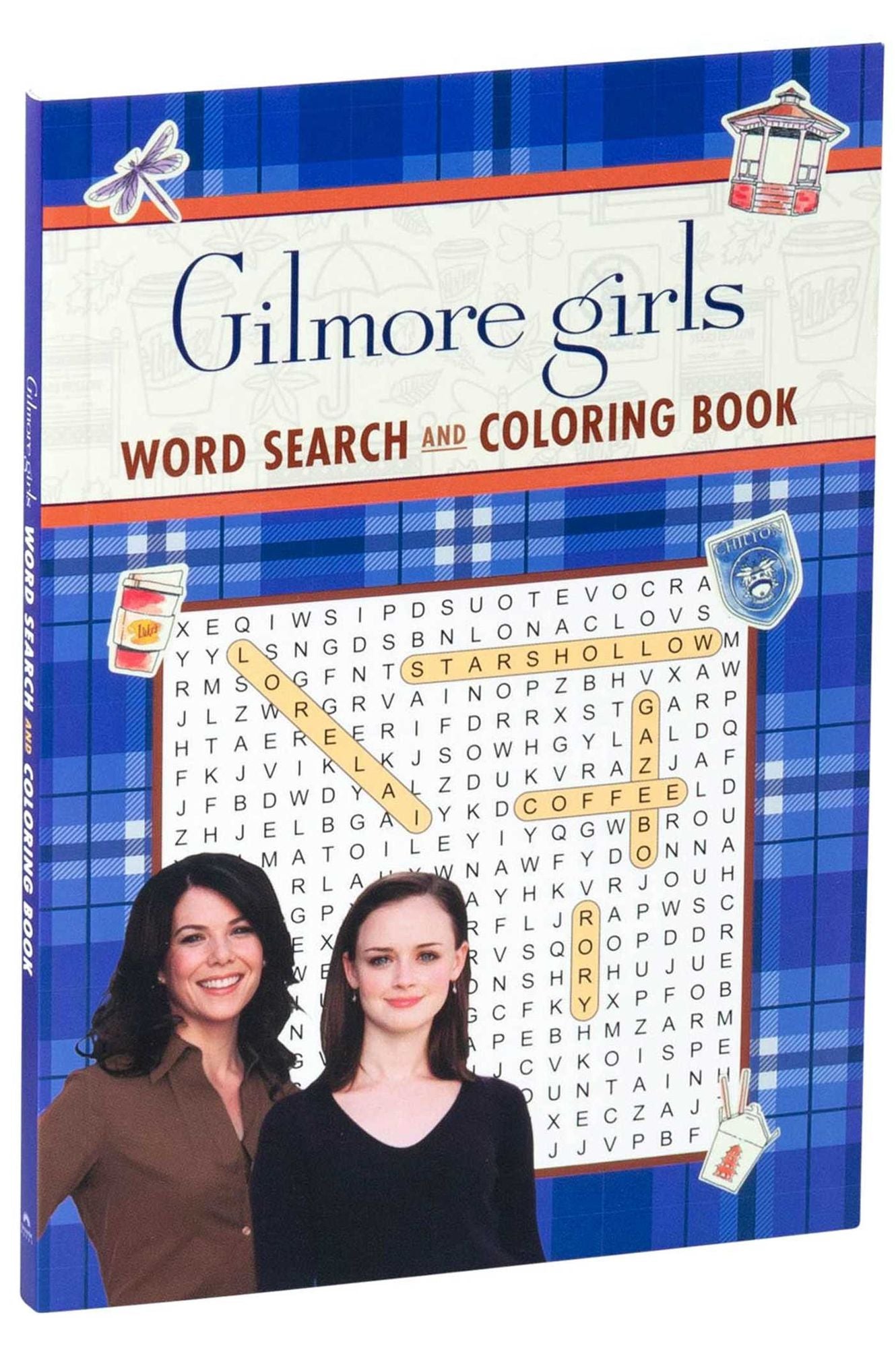 Gilmore Girls Word Search and Coloring Book