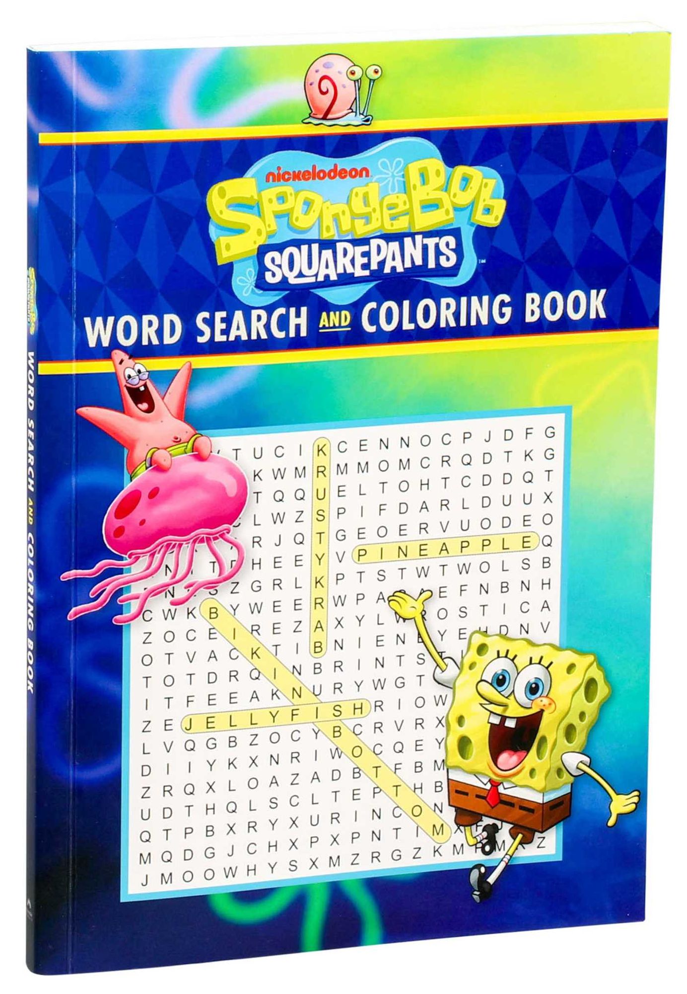 SpongeBob SquarePants Word Search and Coloring Book