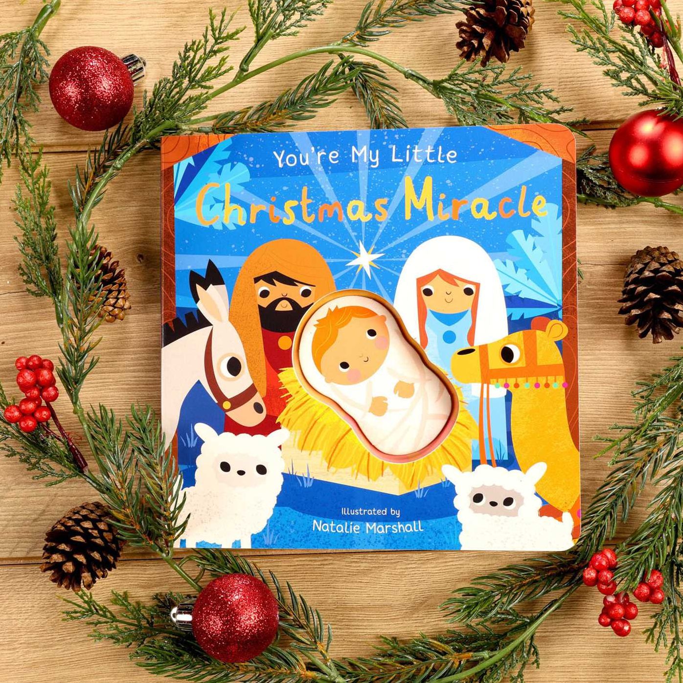 You're My Little Christmas Miracle (Board Book for Babies and Toddlers 0-2 years old)