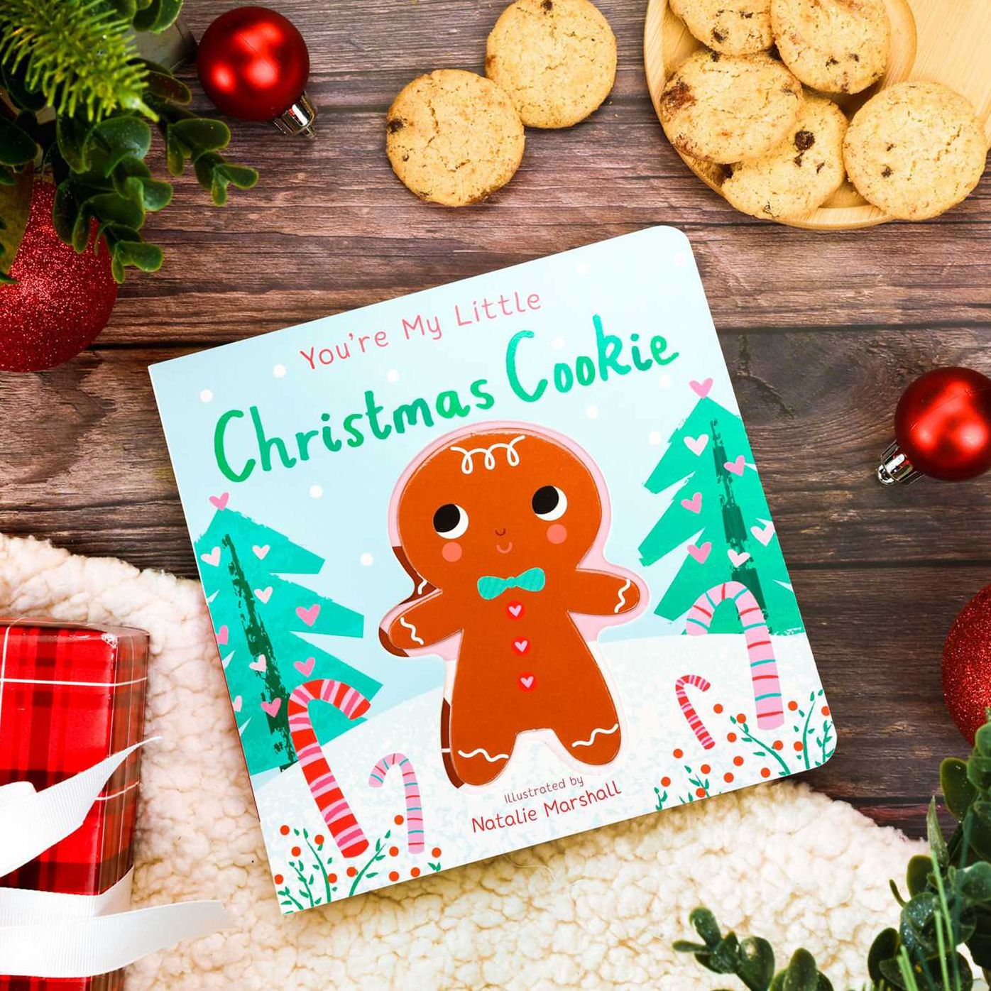 You're My Little Christmas Cookie (Board Book for Babies and Toddlers 0-2 years old)