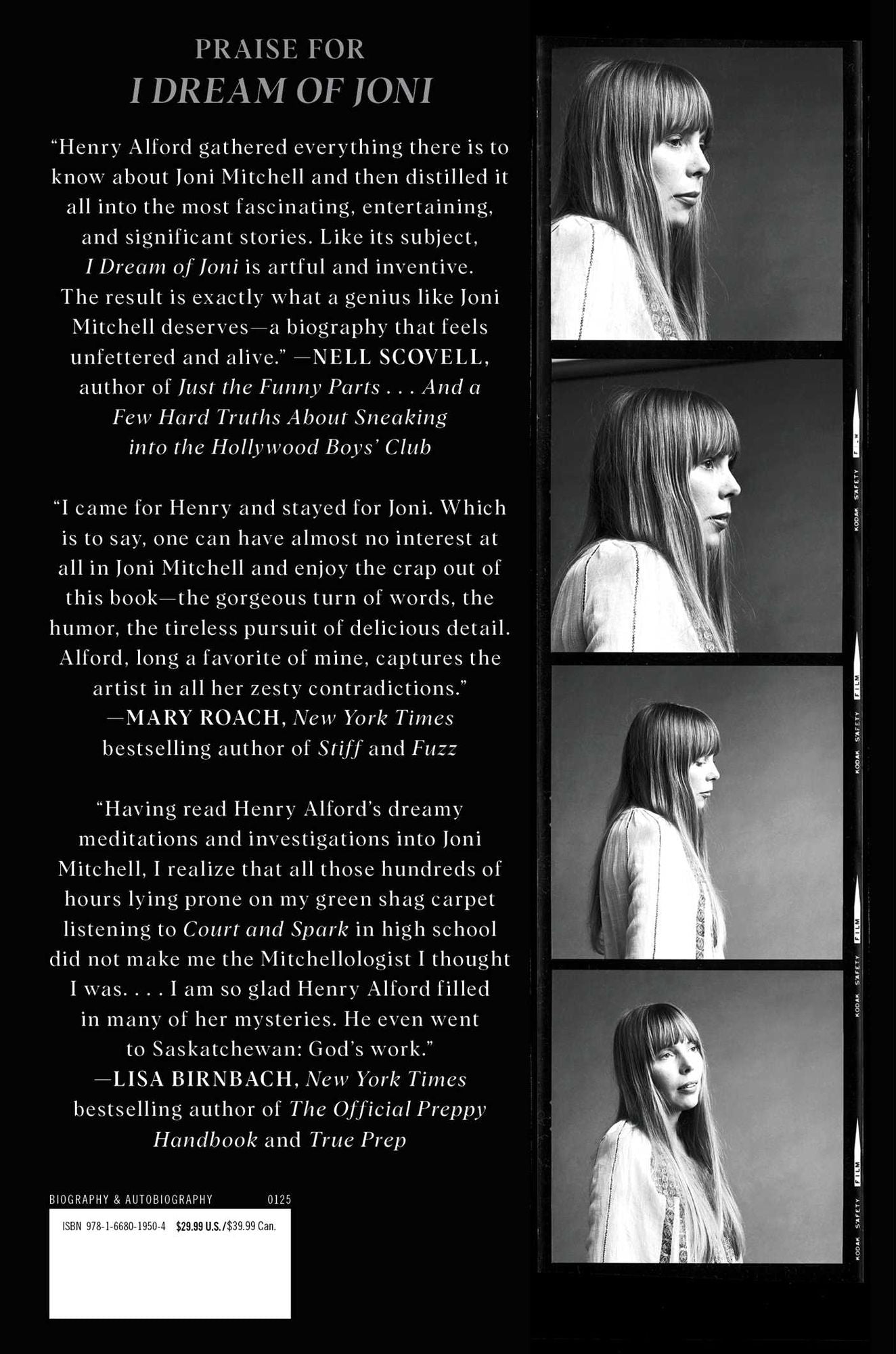 I Dream of Joni: A Portrait of Joni Mitchell in 53 Snapshots