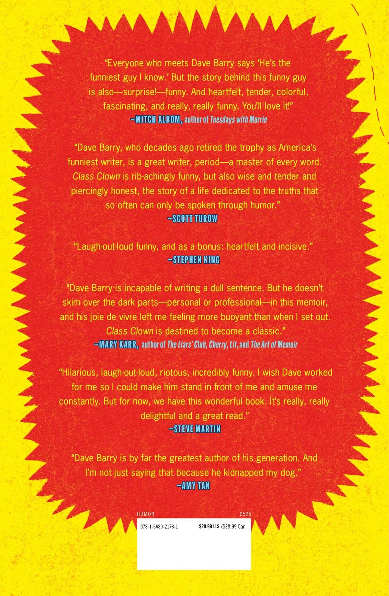 Class Clown: The Memoirs of a Professional Wiseass: How I Went 77 Years Without Growing Up