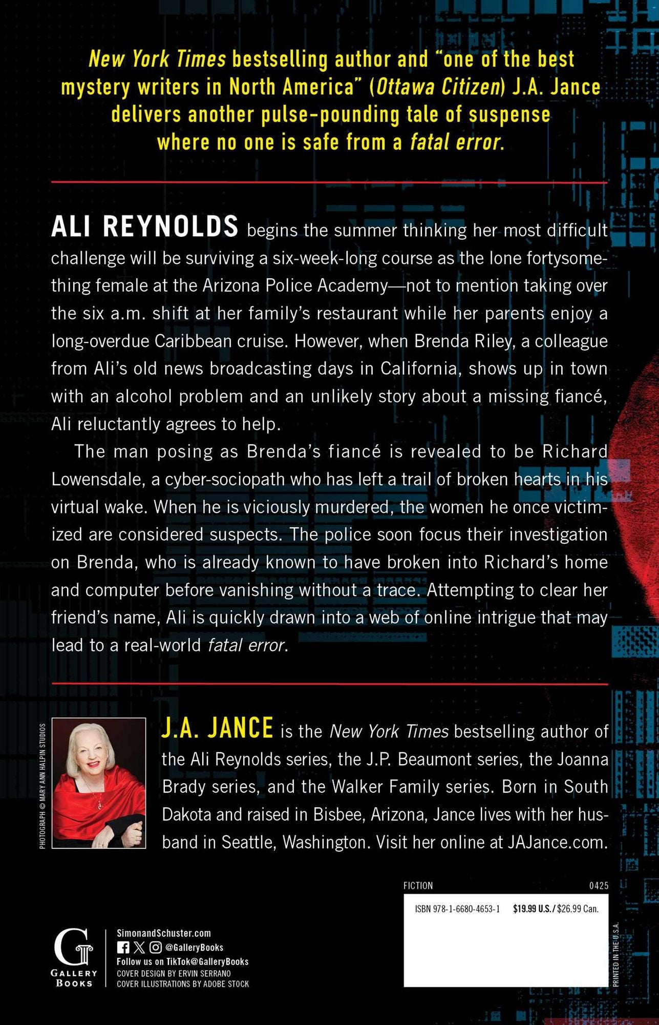 Fatal Error (Ali Reynolds Series #6)