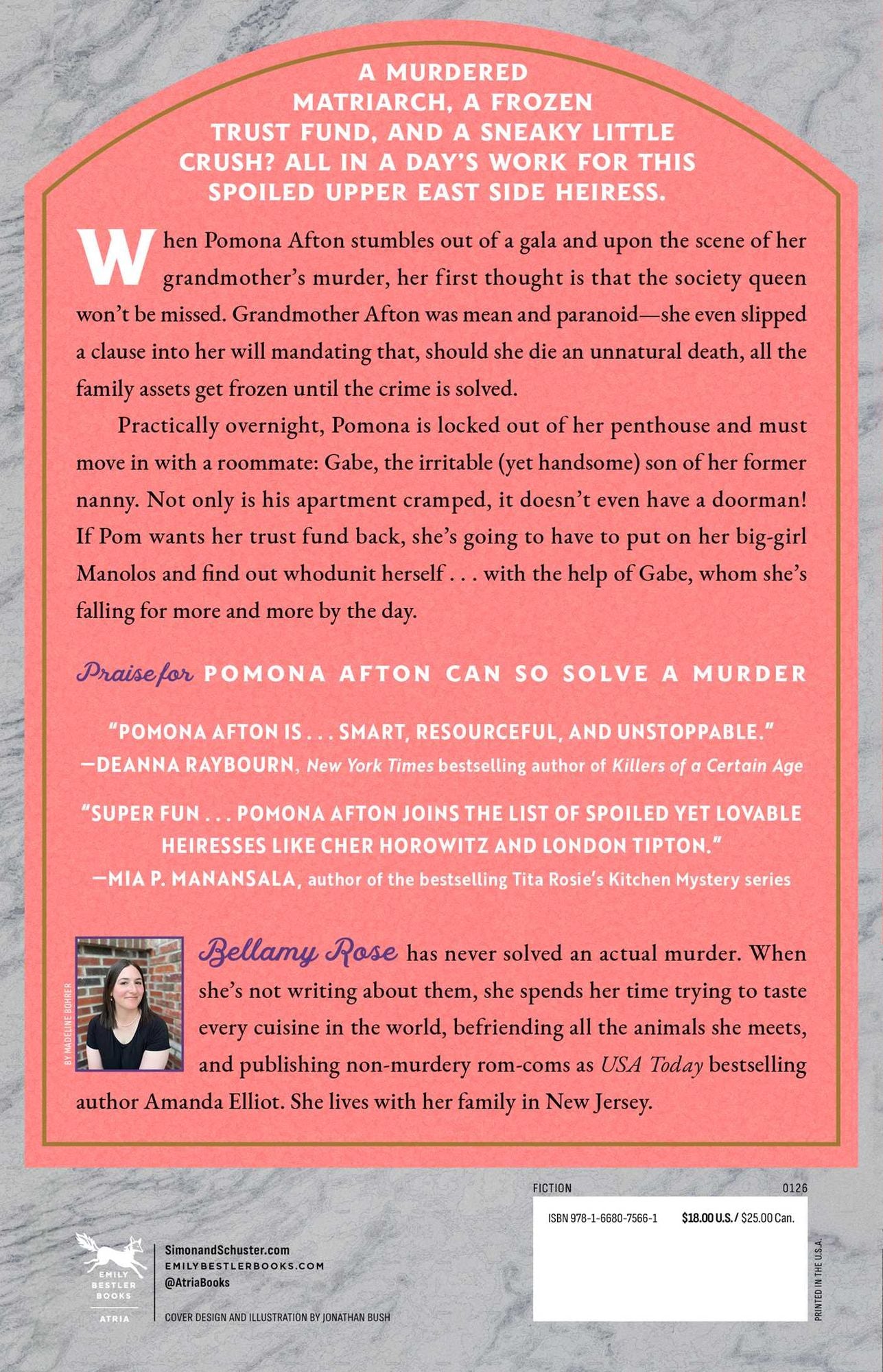 Pomona Afton Can So Solve a Murder: A Novel