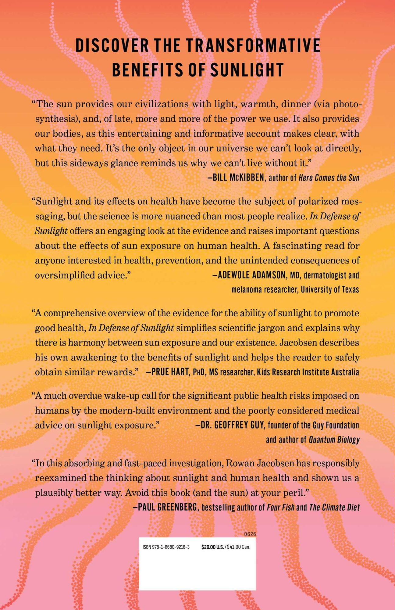 In Defense of Sunlight: The Surprising Science of Sun Exposure