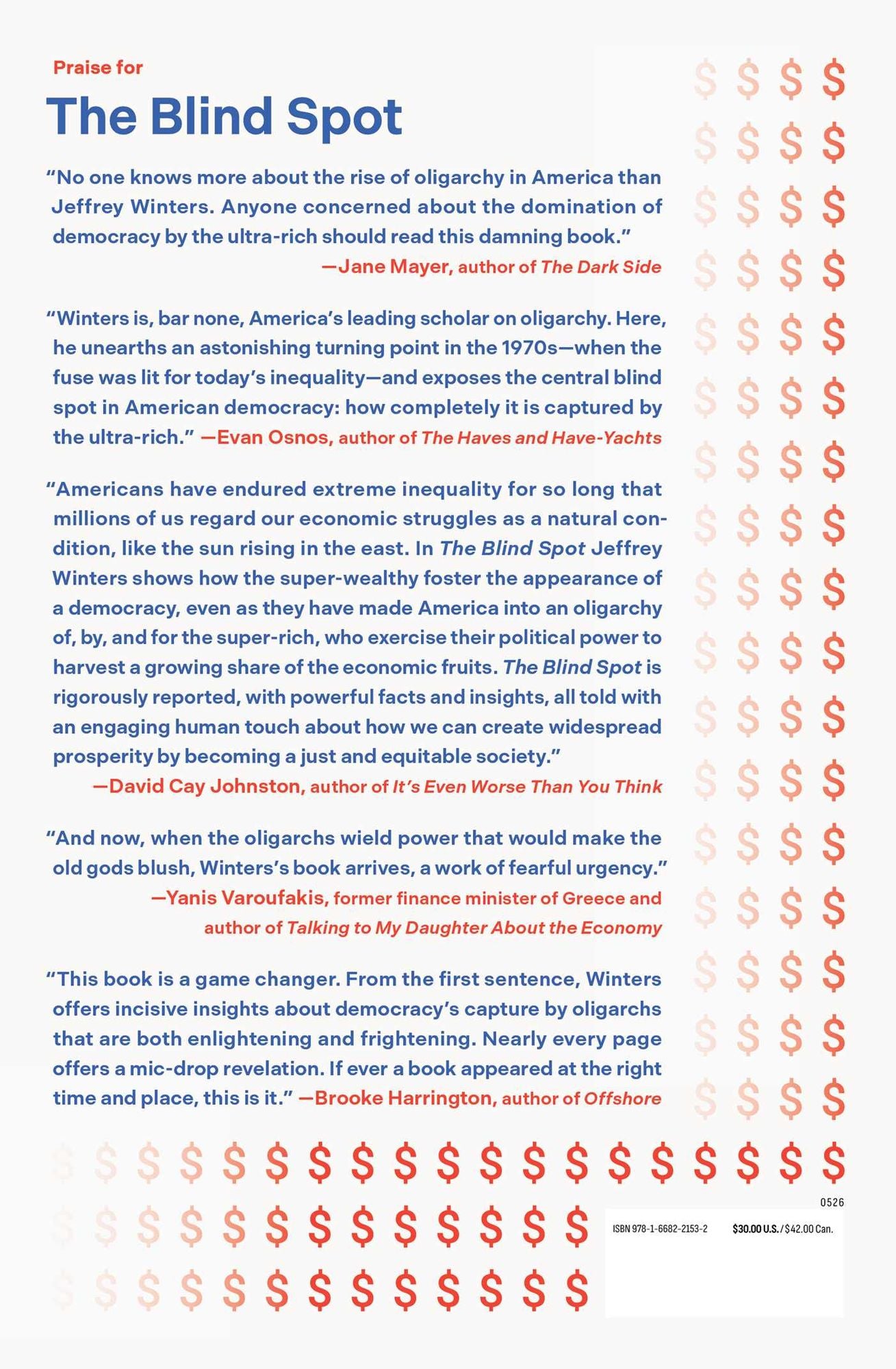 The Blind Spot: How Oligarchs Dominate Our Democracy