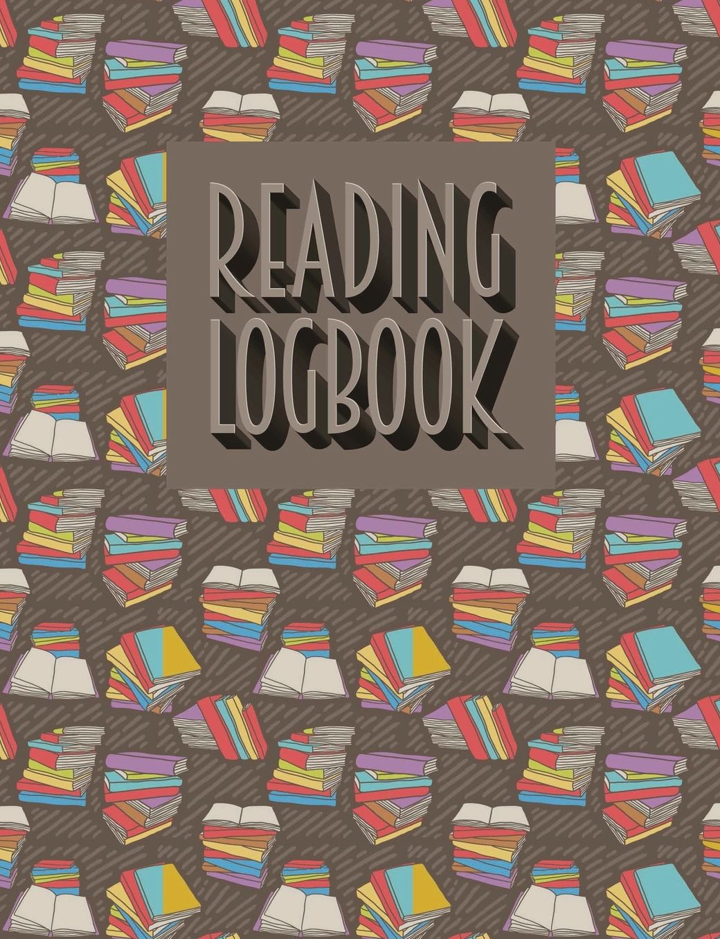 Reading Logbook, 7.44? x 9.69?: Book Review Journal, Reading Tracker Diary and Notebook, Great Gift for Book Lovers