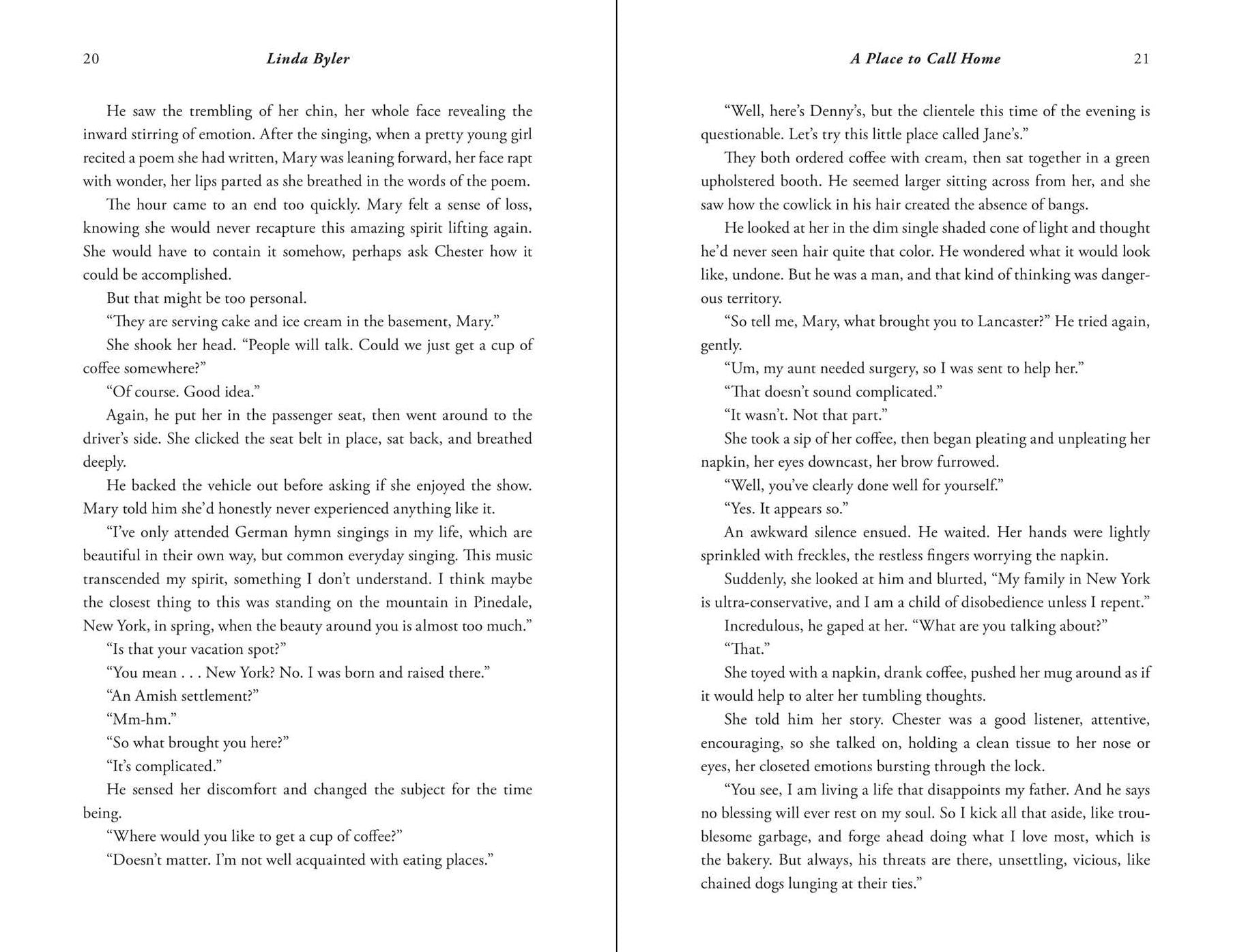 A Place to Call Home: An Amish Romance