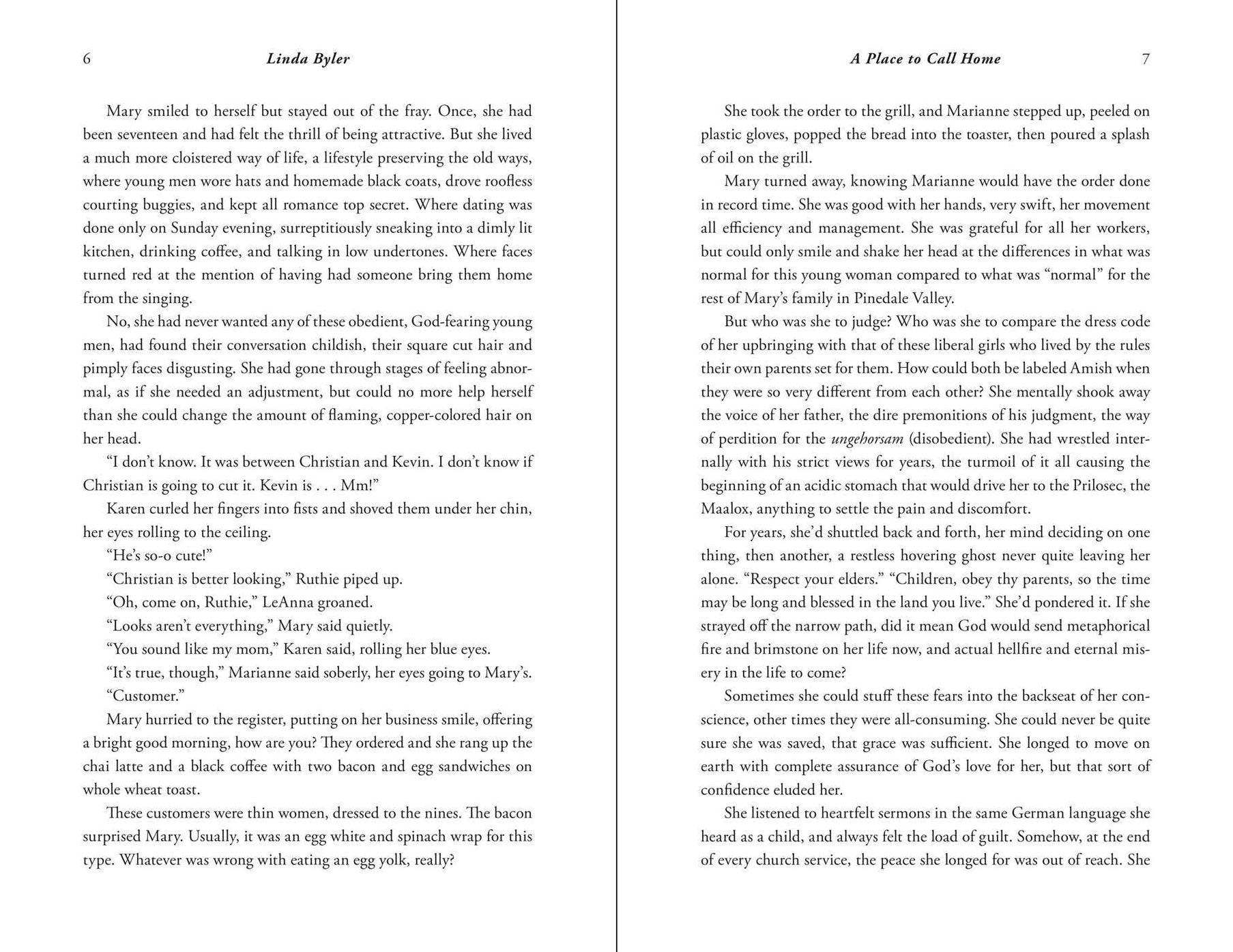 A Place to Call Home: An Amish Romance