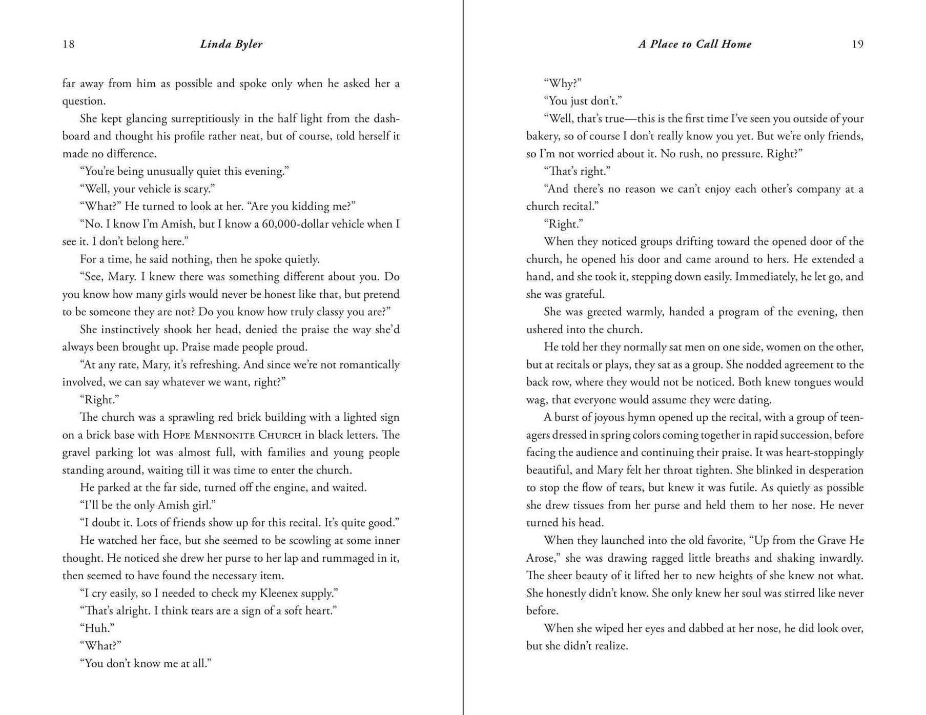 A Place to Call Home: An Amish Romance