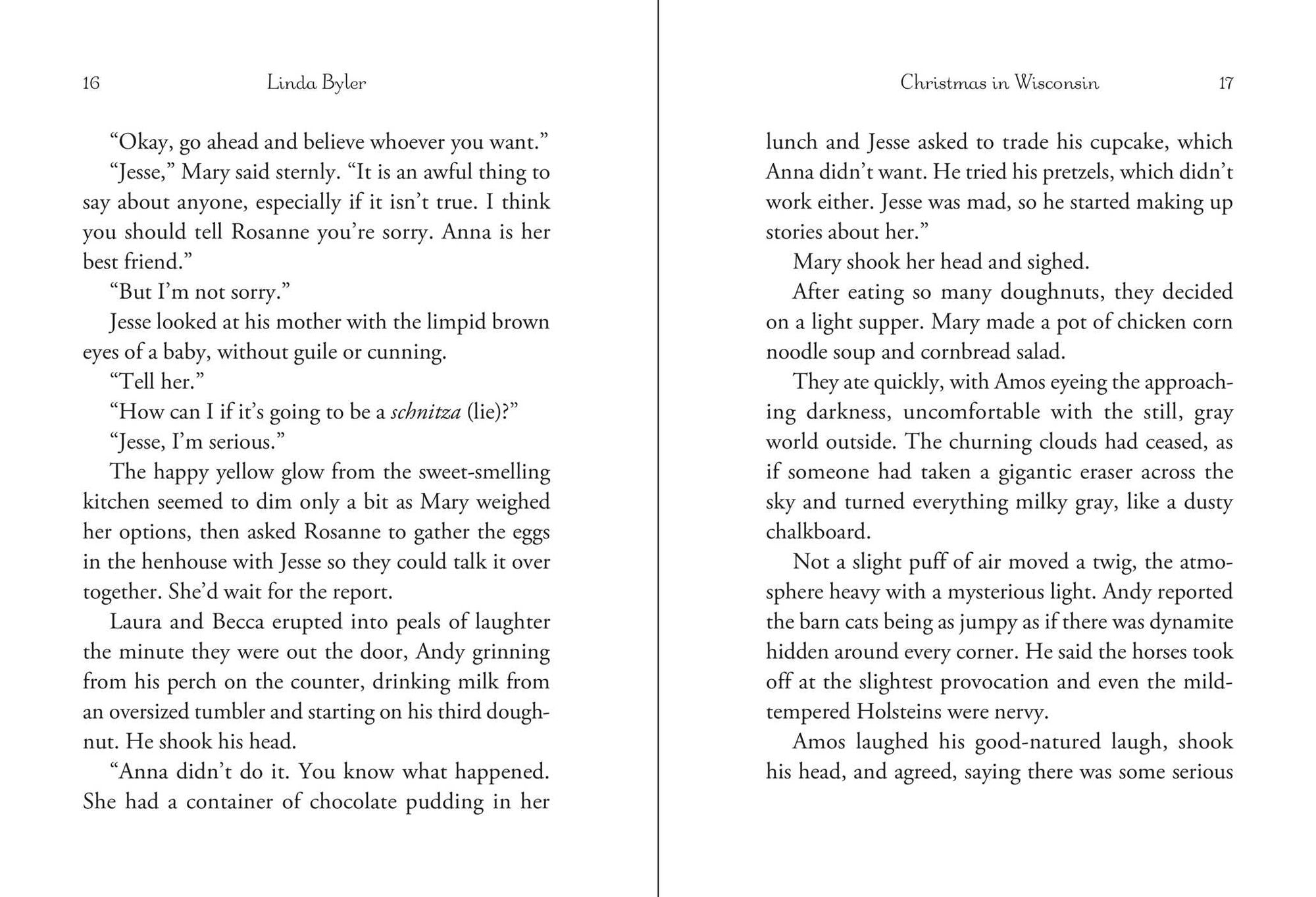 Christmas in Wisconsin: An Amish Romance