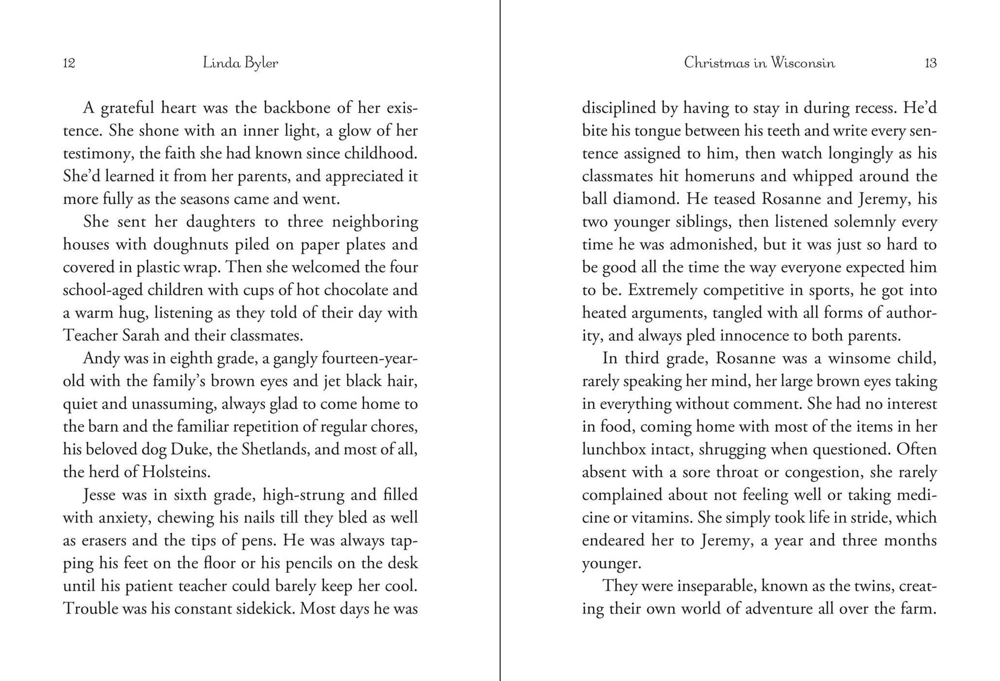 Christmas in Wisconsin: An Amish Romance