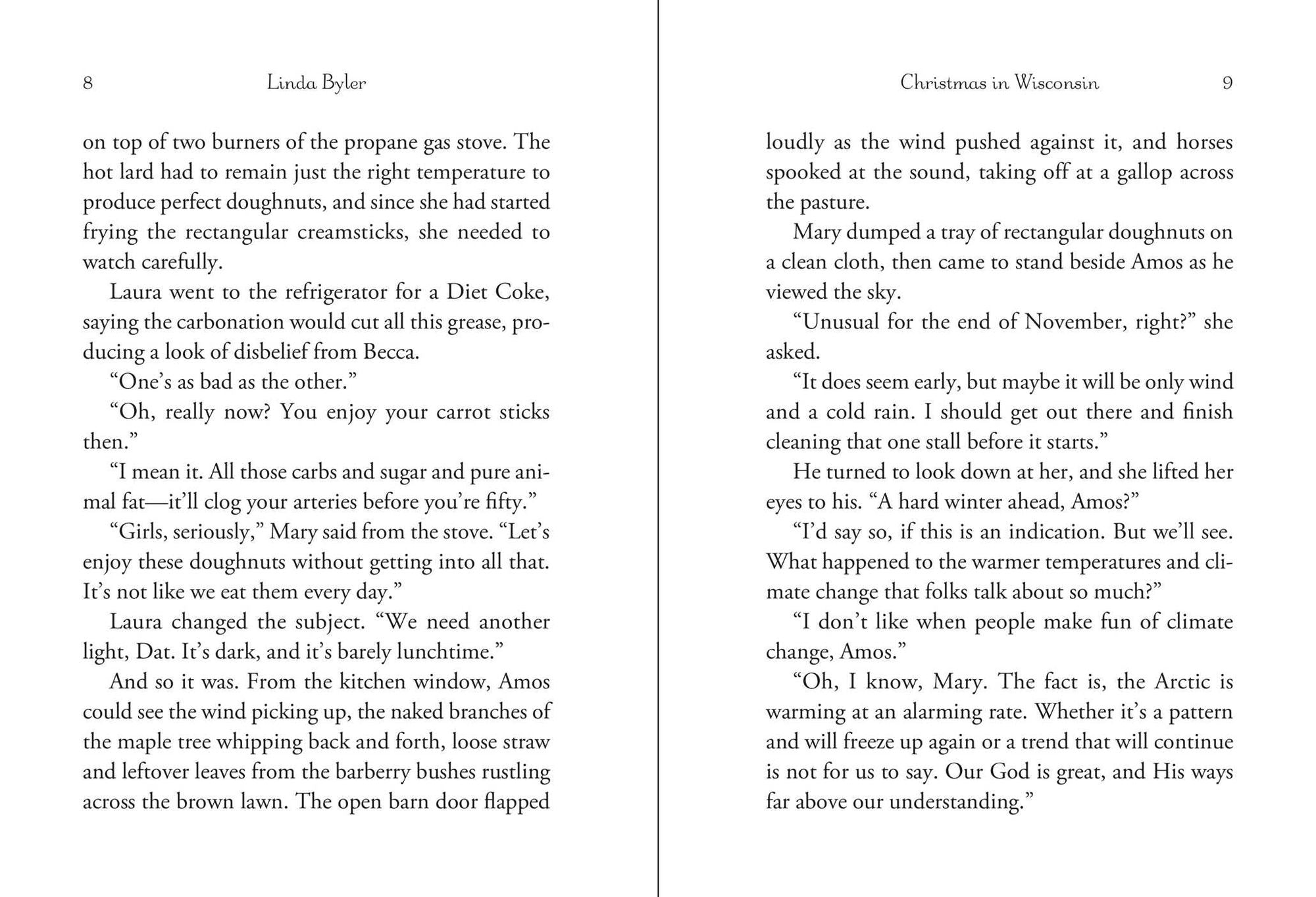 Christmas in Wisconsin: An Amish Romance