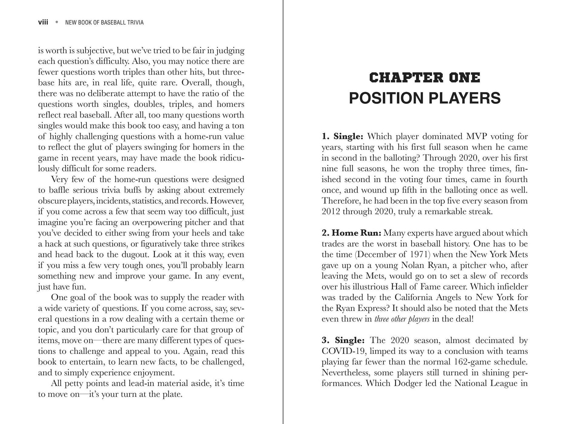 The New Book of Baseball Trivia: More than 500 Questions for Avid Fans