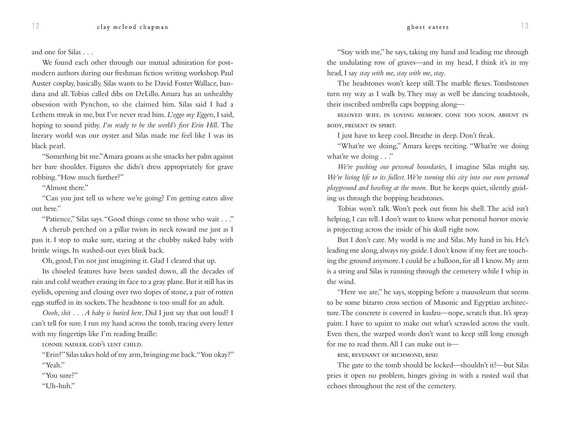 Ghost Eaters: A Novel