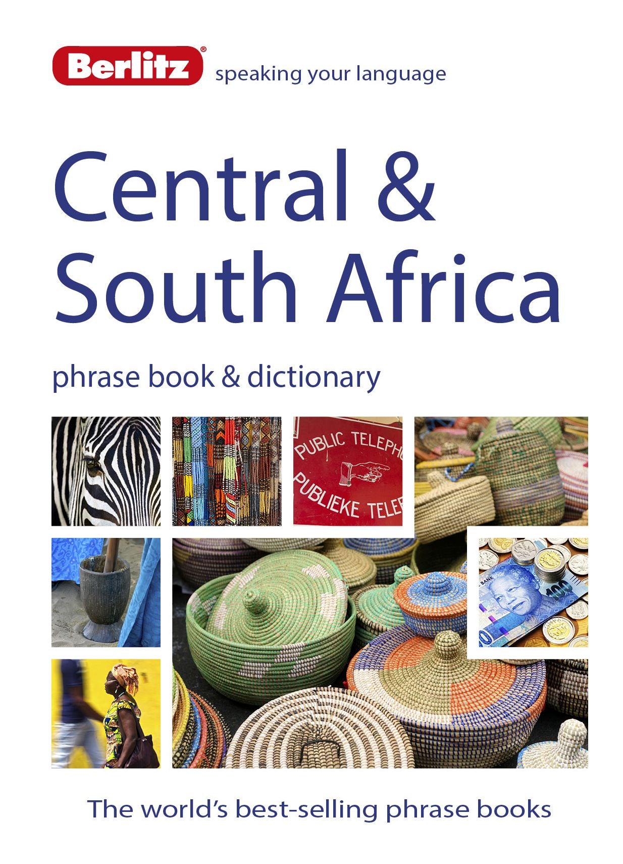 Berlitz Language: Central & South Africa Phrase Book & Dictionary: Portuguese, Tswana, Shona, Afrikaans, French & Swahili