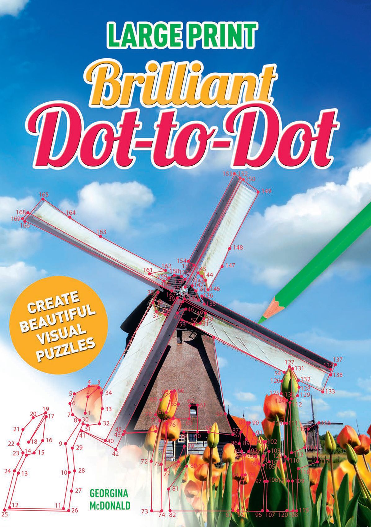 Large Print Brilliant Dot-to-Dot