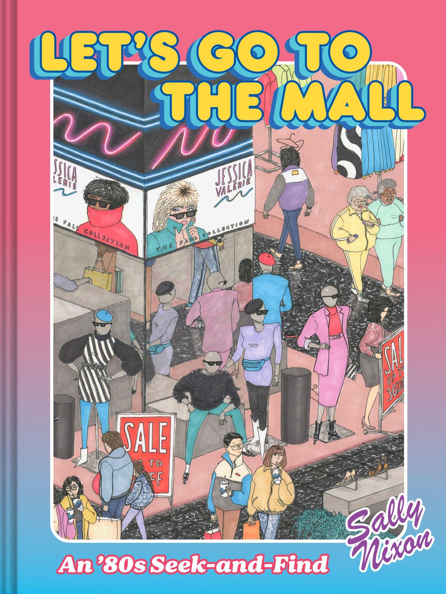 Let's Go to the Mall: An '80s Seek-and-Find