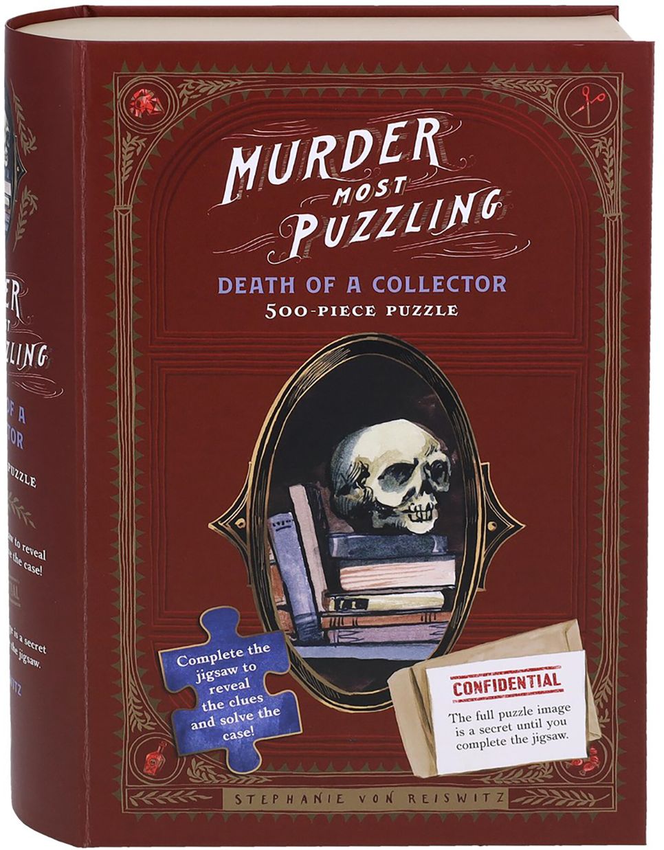 Murder Most Puzzling Death of a Collector 500-Piece Puzzle