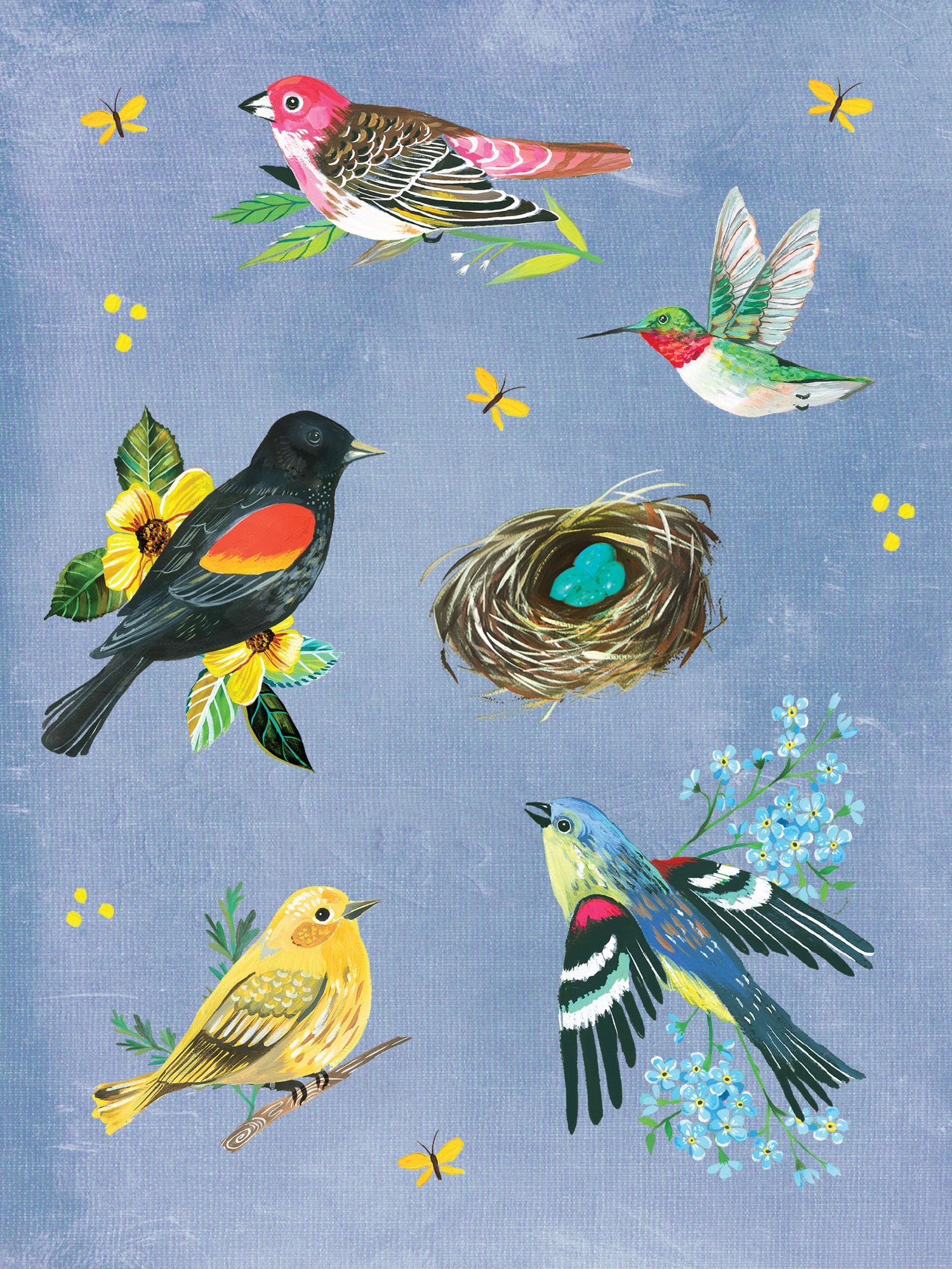 Wildflower Picnic Sticker Book: 100+ Stickers of Fresh Fruits, Flowers, and Gingham Galore!