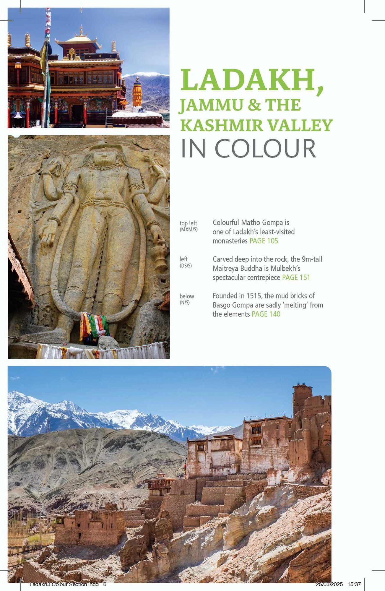 Ladakh, Jammu & the Kashmir Valley